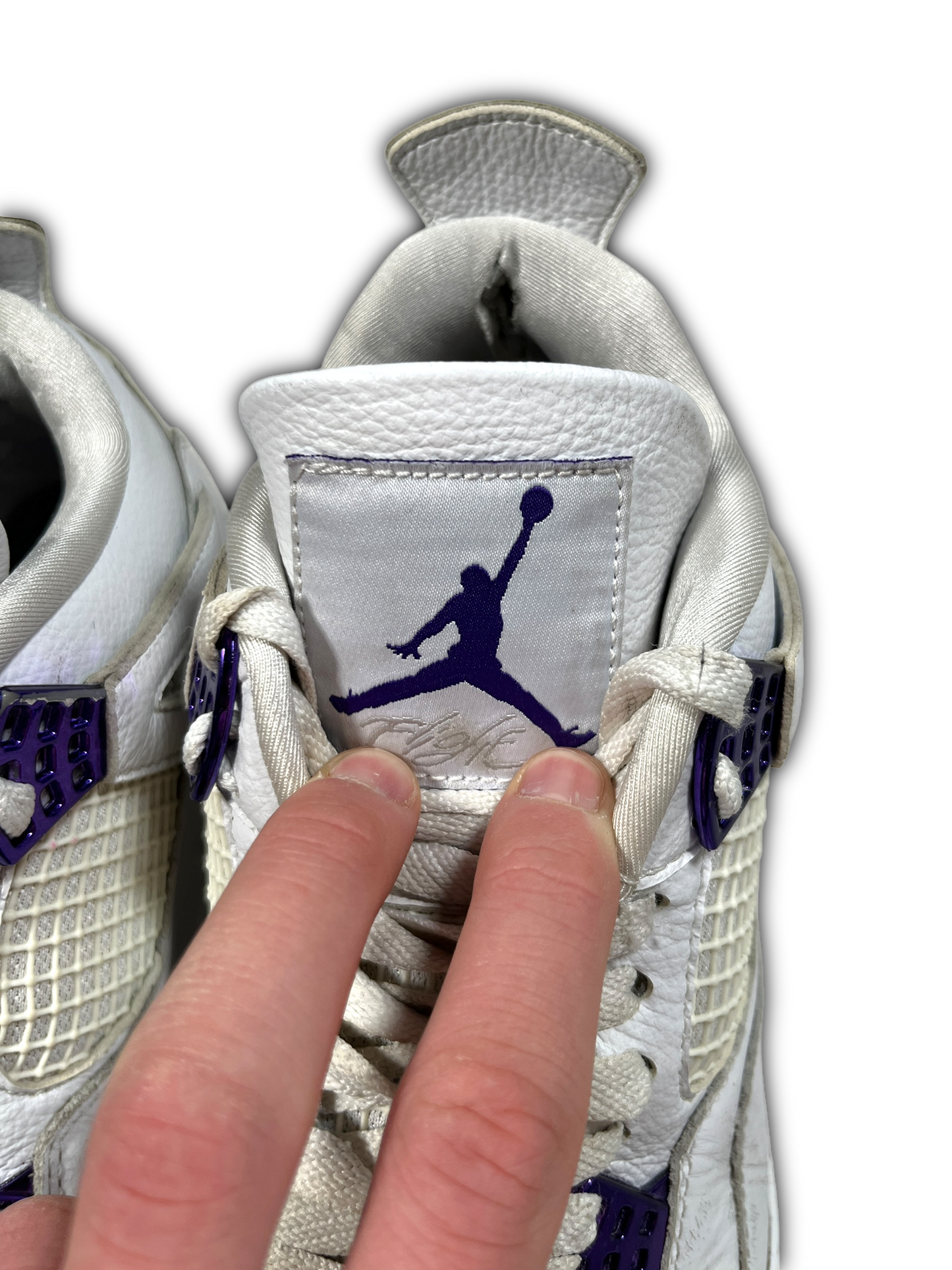 Jordan 4 Retro „Metallic Purple“ (EU 41)