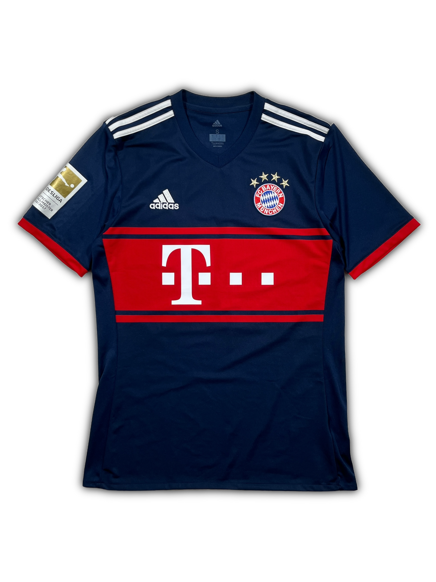 Adidas Bayern München #17 Boateng 2017/18 Auswärtstrikot (S)