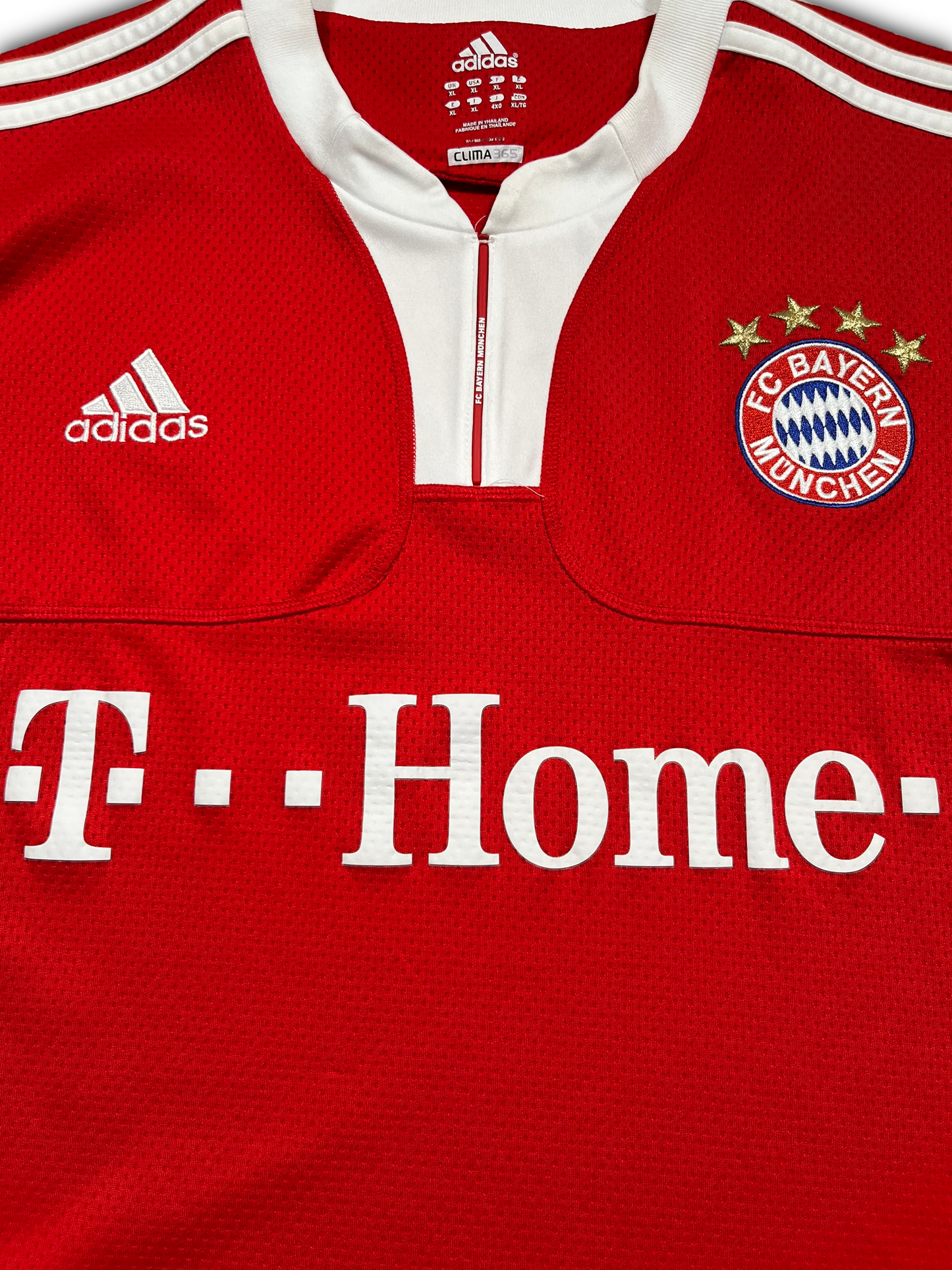 Adidas Bayern München 2009/10 Home Kit Trikot Trikot (XL)