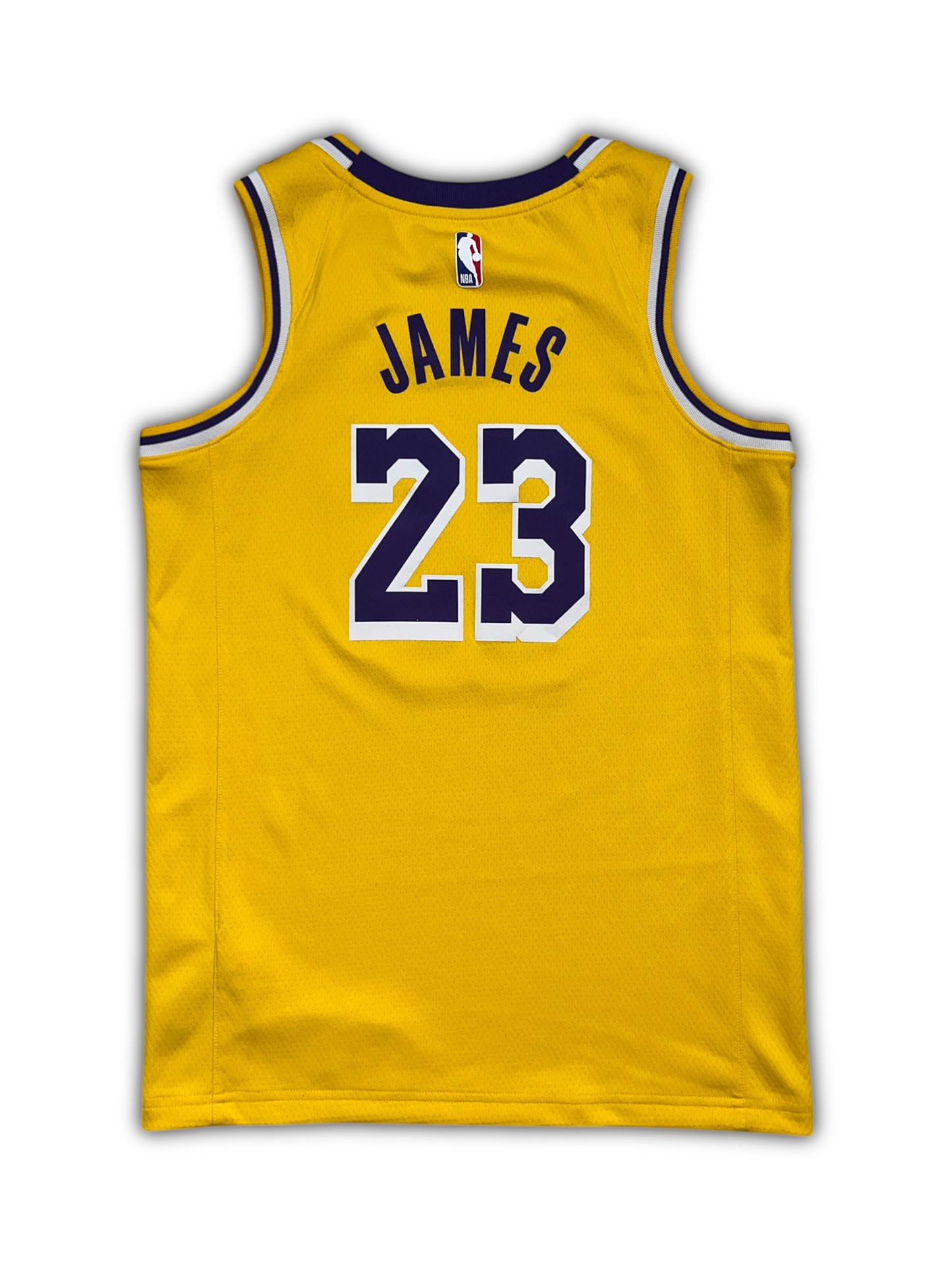 Nike Lakers #23 LeBron James Trikot (S)