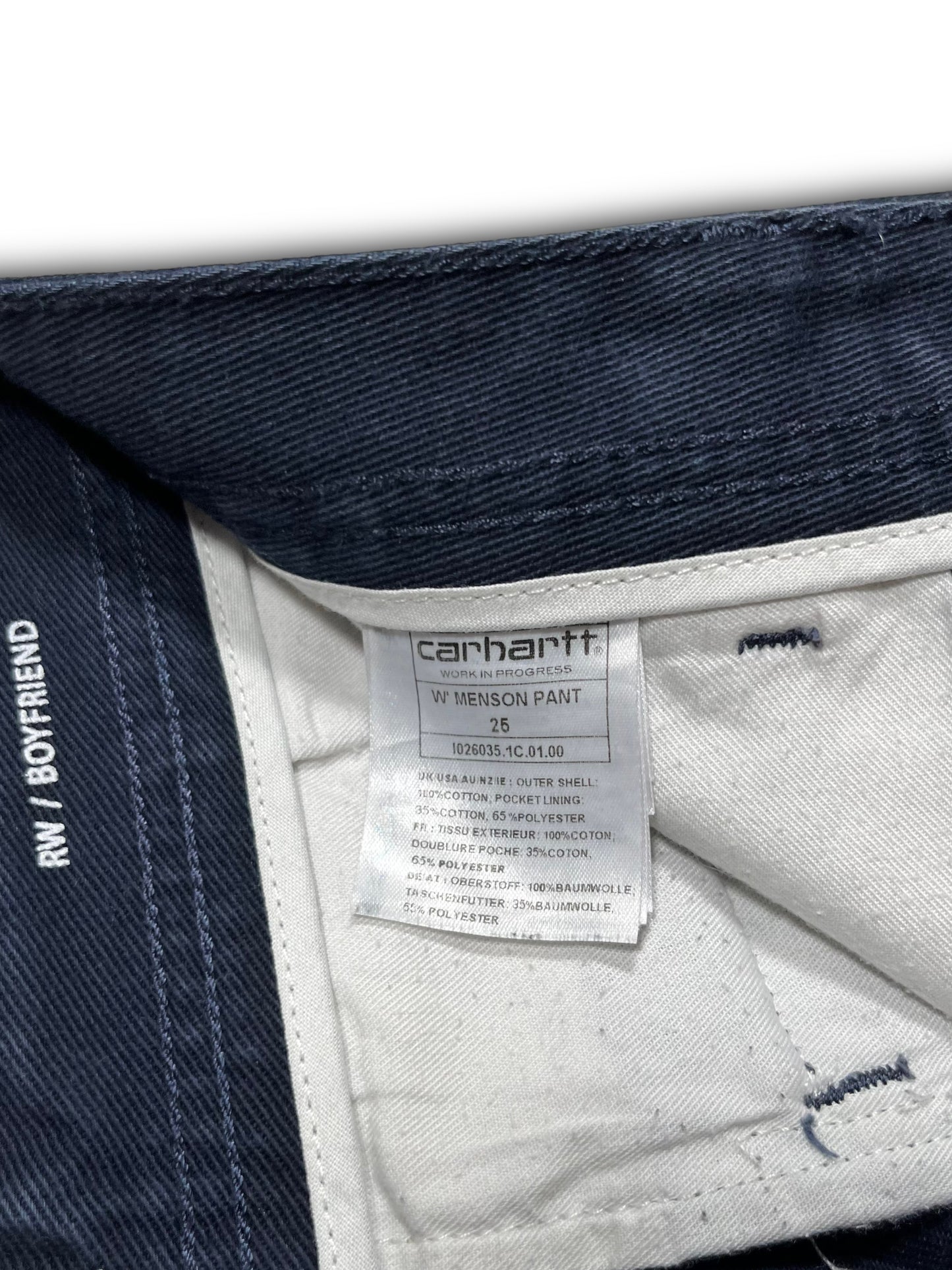 Carhartt W' Menson Pant (XS)