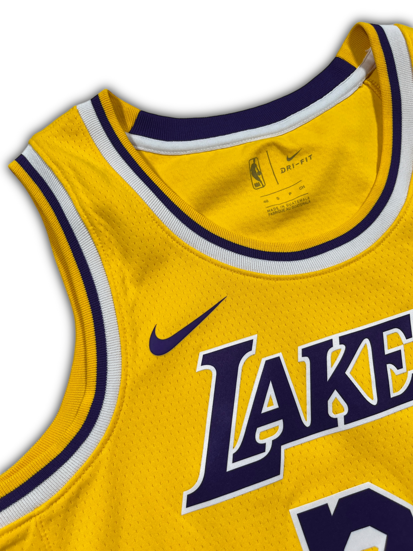 Nike Lakers #23 LeBron James Trikot (S)