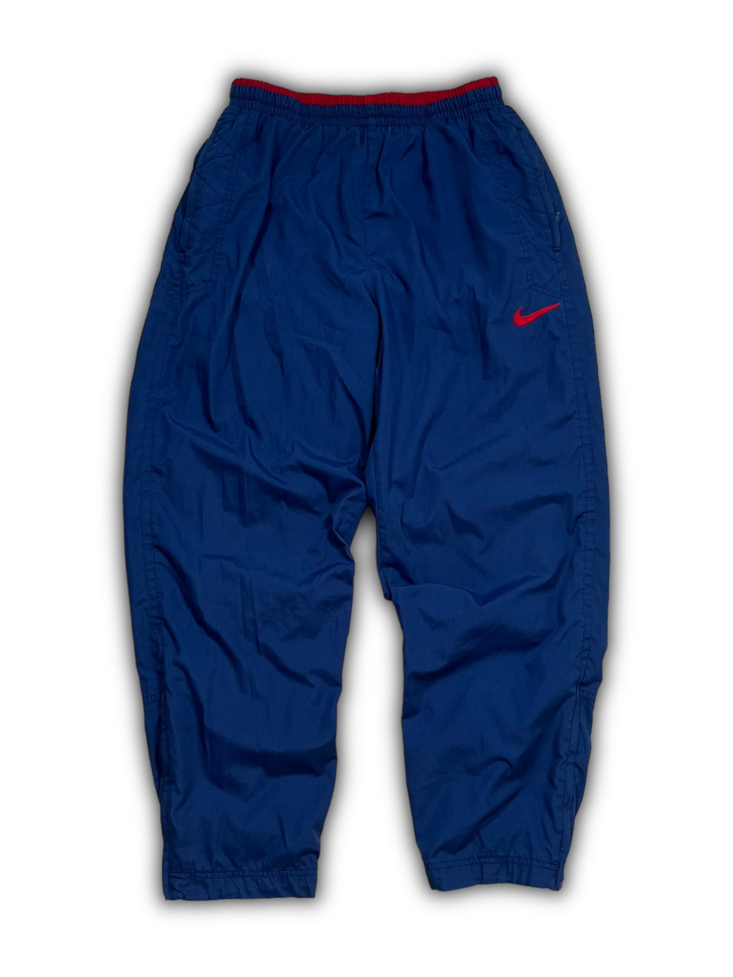 Nike Vintage 90er Fallschirm-Trainingshose (L)