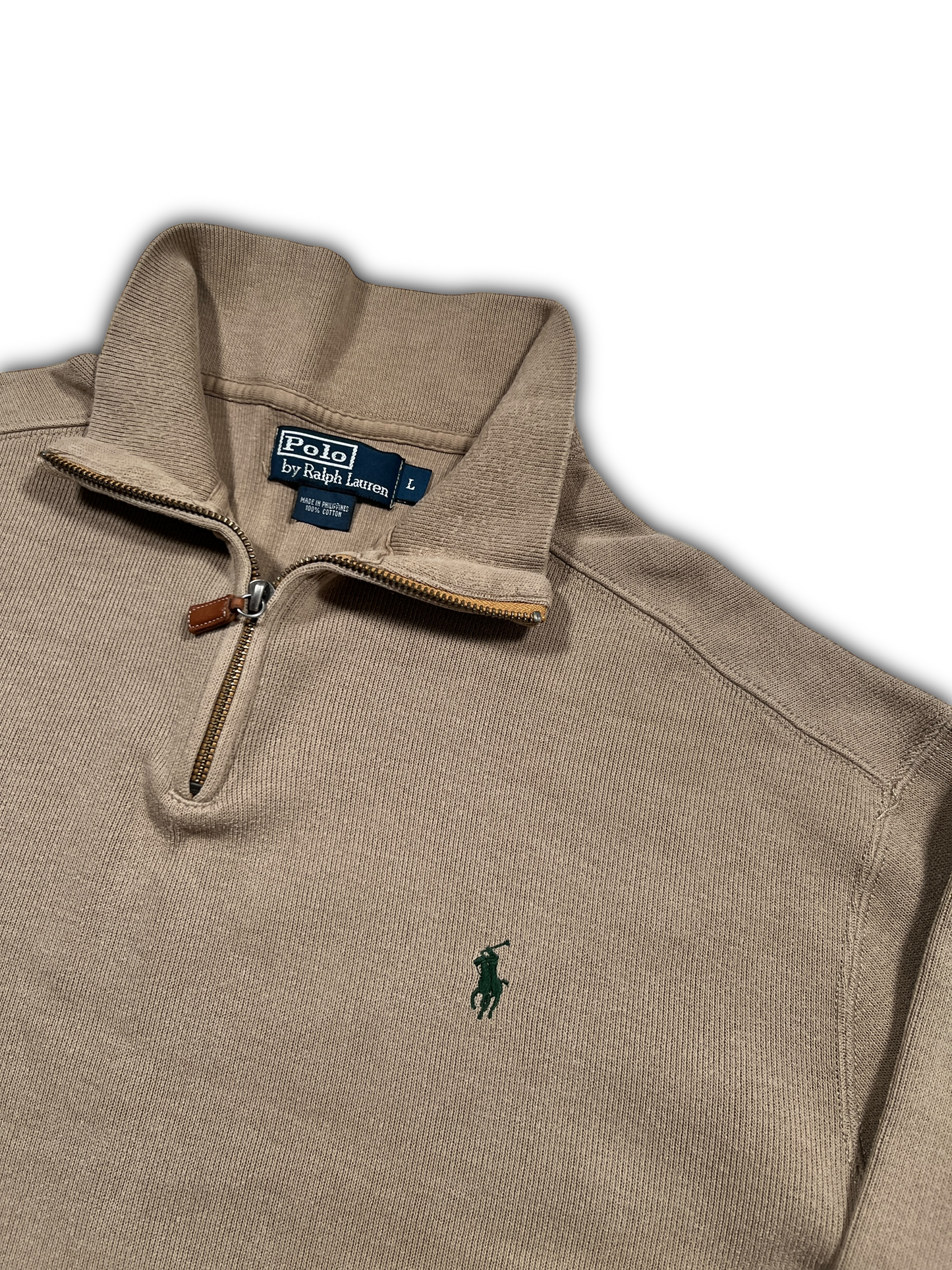 Polo Ralph Lauren Pullover mit Viertelreißverschluss (L)