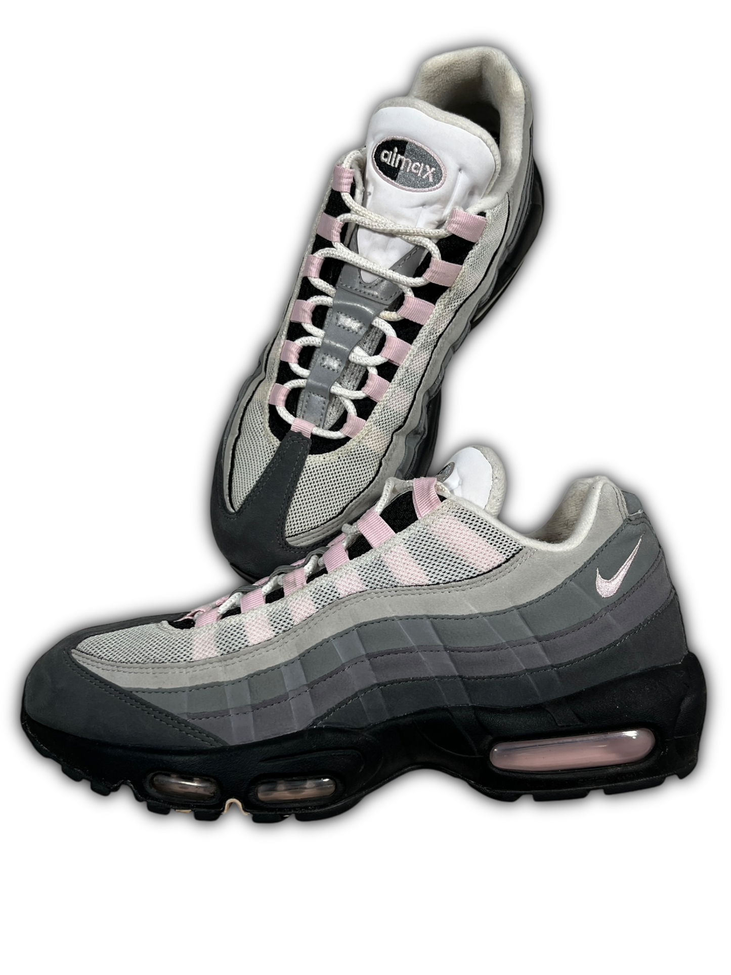 Nike Air Max 95 „Gunsmoke Pink Foam“ Schuhe (EU 44) nu