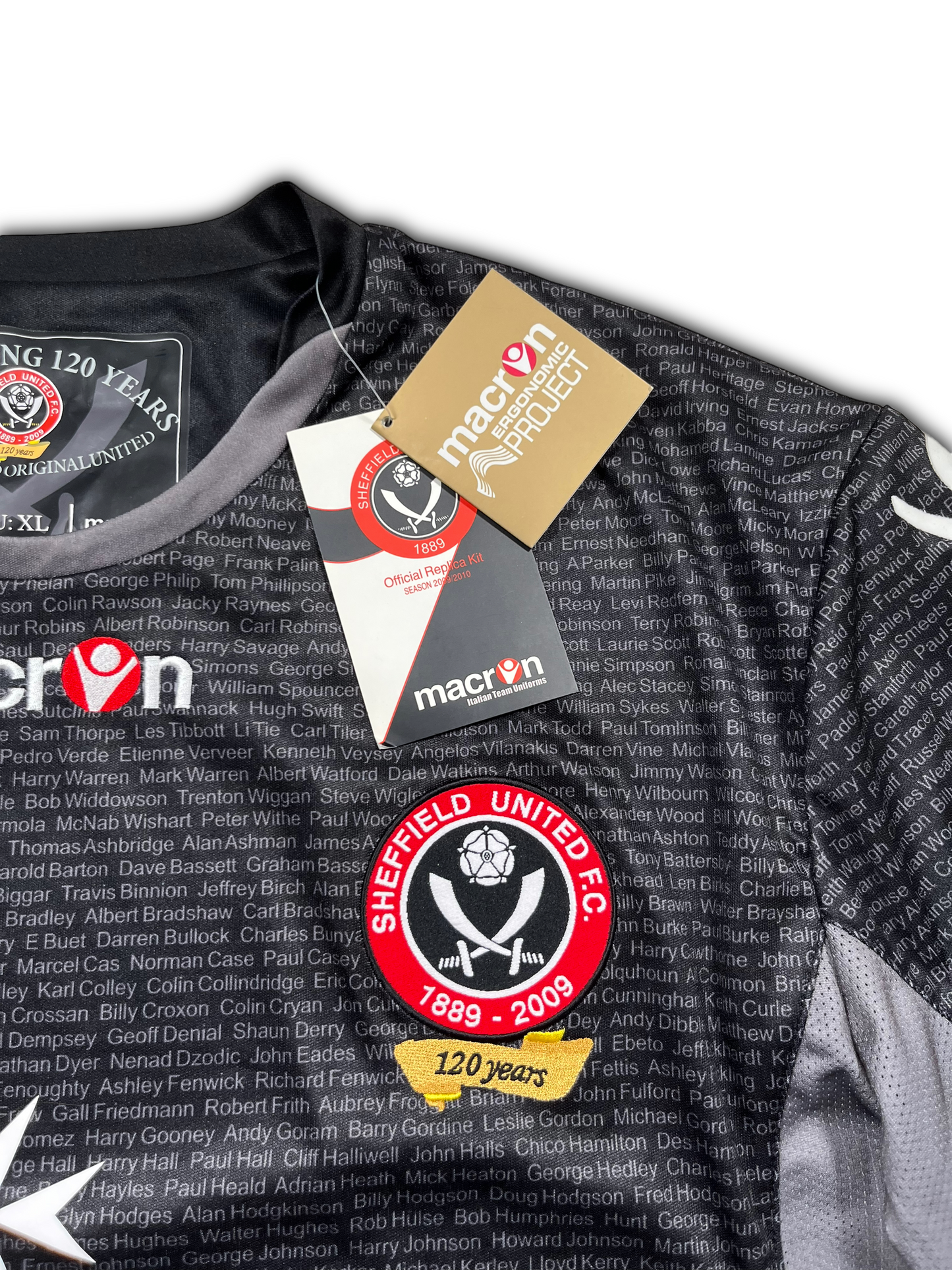 Macron Sheffield United 2009/10 Drittes Trikot (XL)