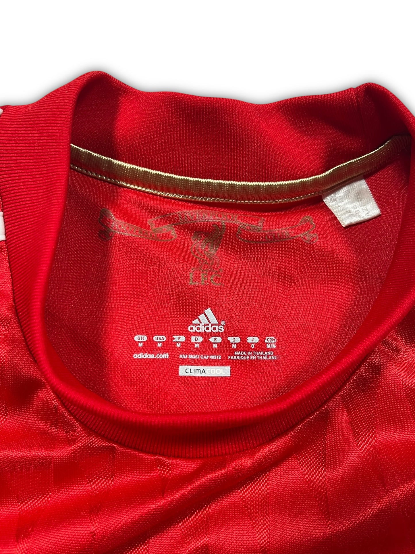 Adidas Liverpool #7 Suarez 2010–12 Heimtrikot (M)