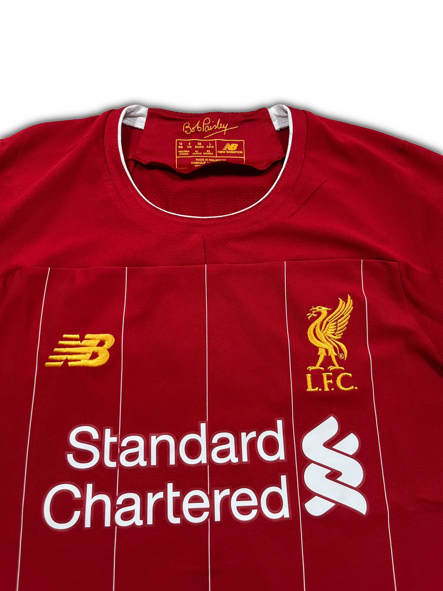 New Balance Liverpool #4 Virgil Van Dijk 2019/20 Heimtrikot (S)
