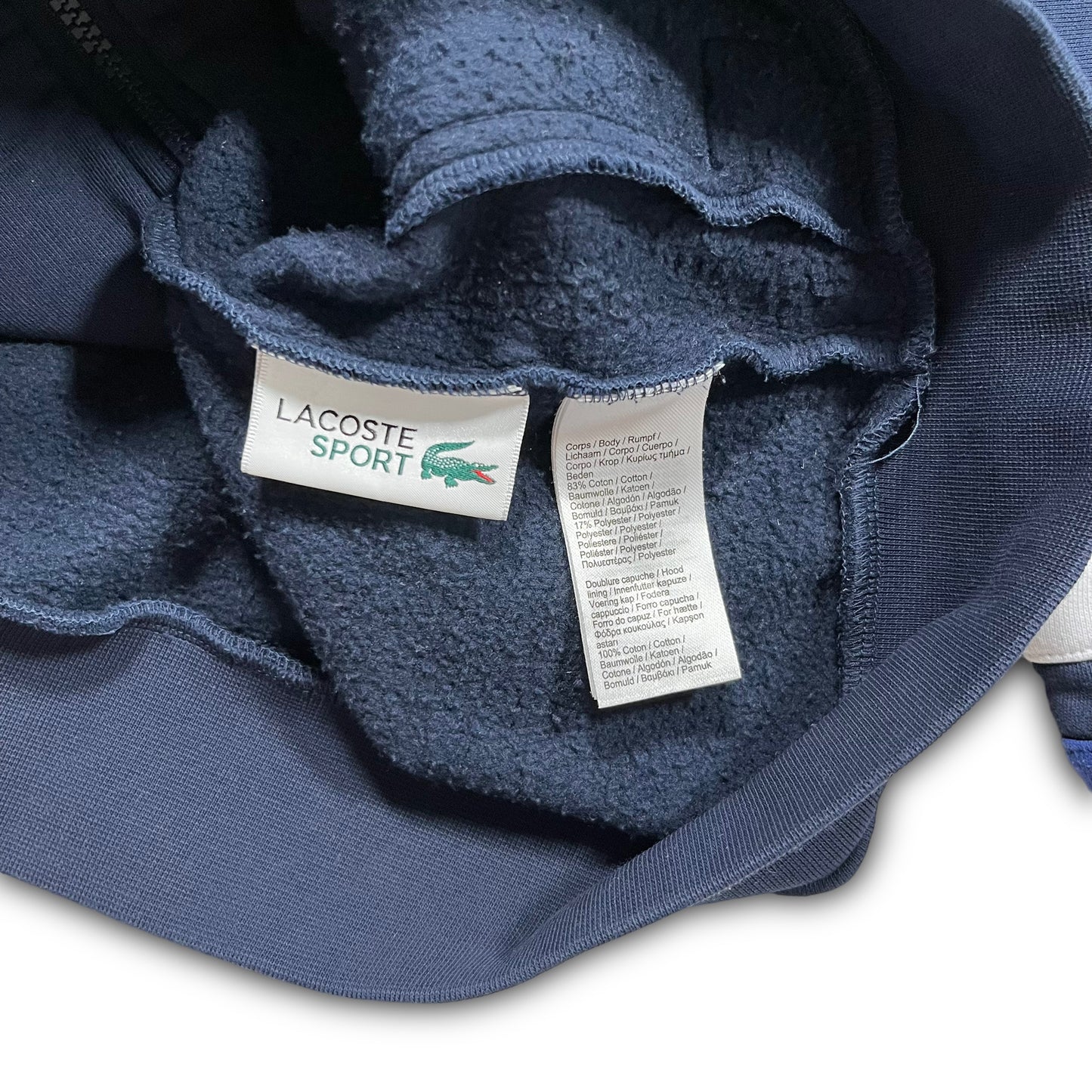 Lacoste Reißverschluss-Hoodie (M)