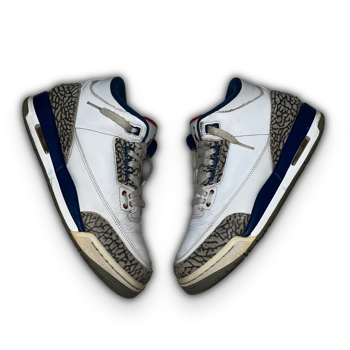 Jordan 3 Retro „True Blue“ GS Schuhe (EU 40)