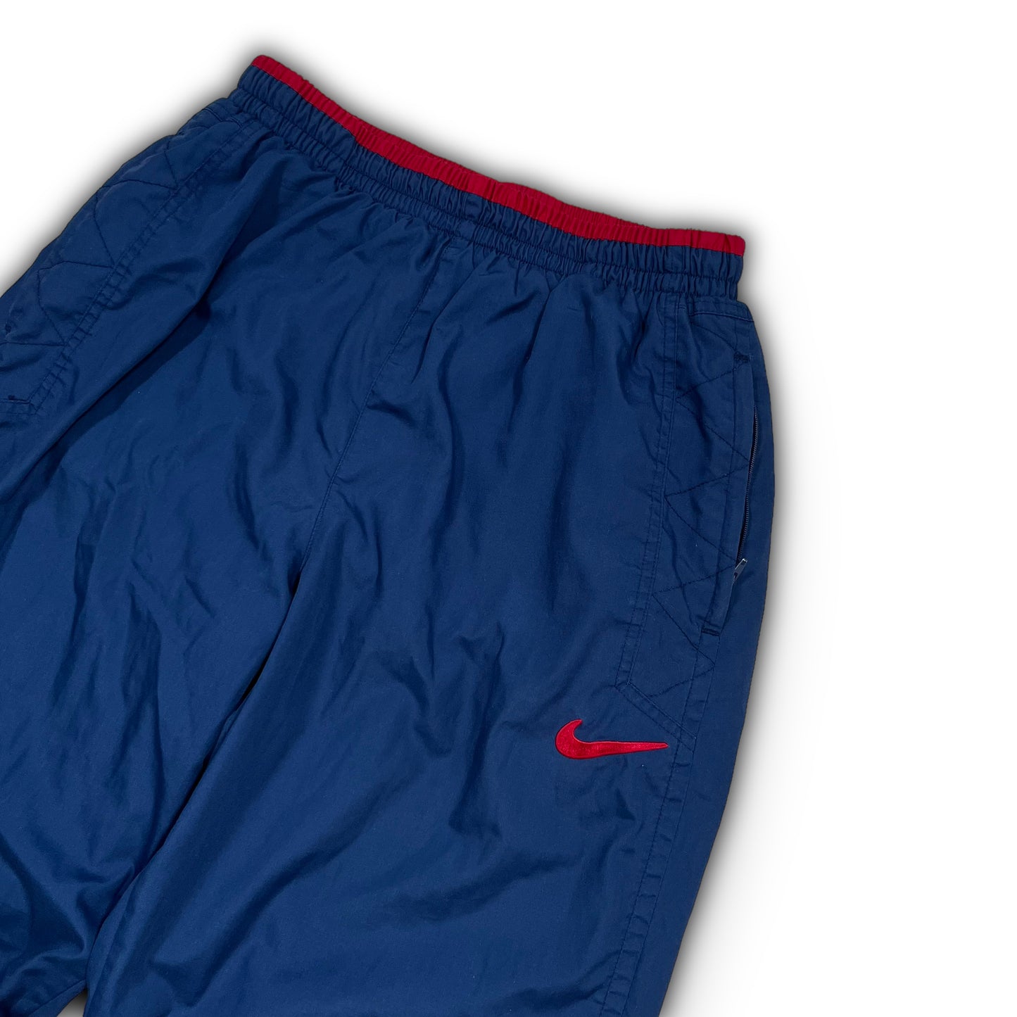 Nike Vintage 90er Fallschirm-Trainingshose (L)
