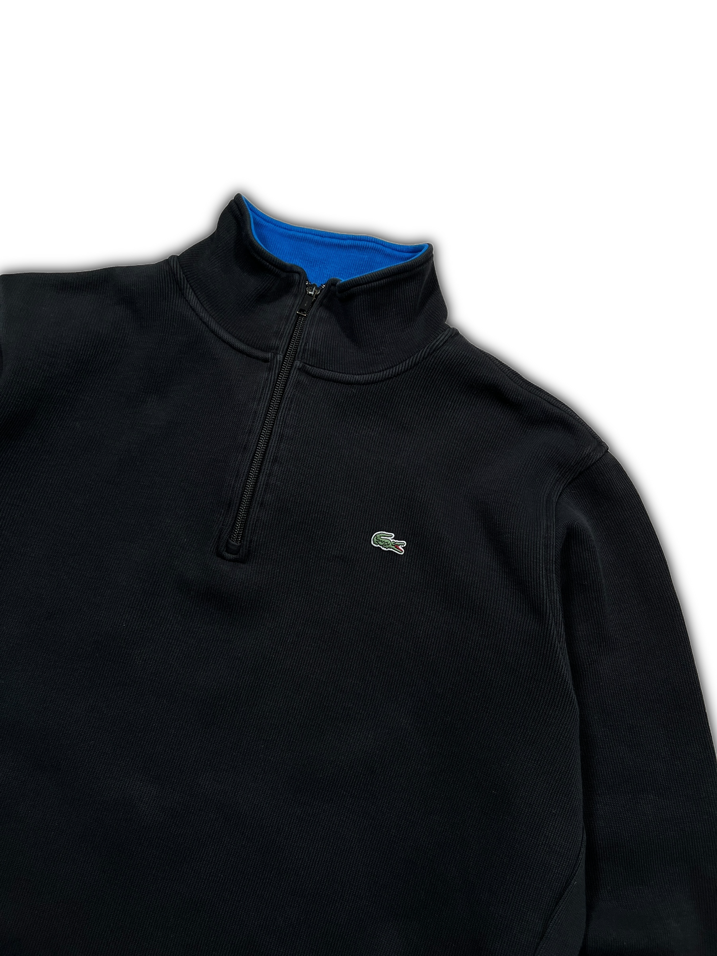 Lacoste Pullover mit halbem Reißverschluss (L)
