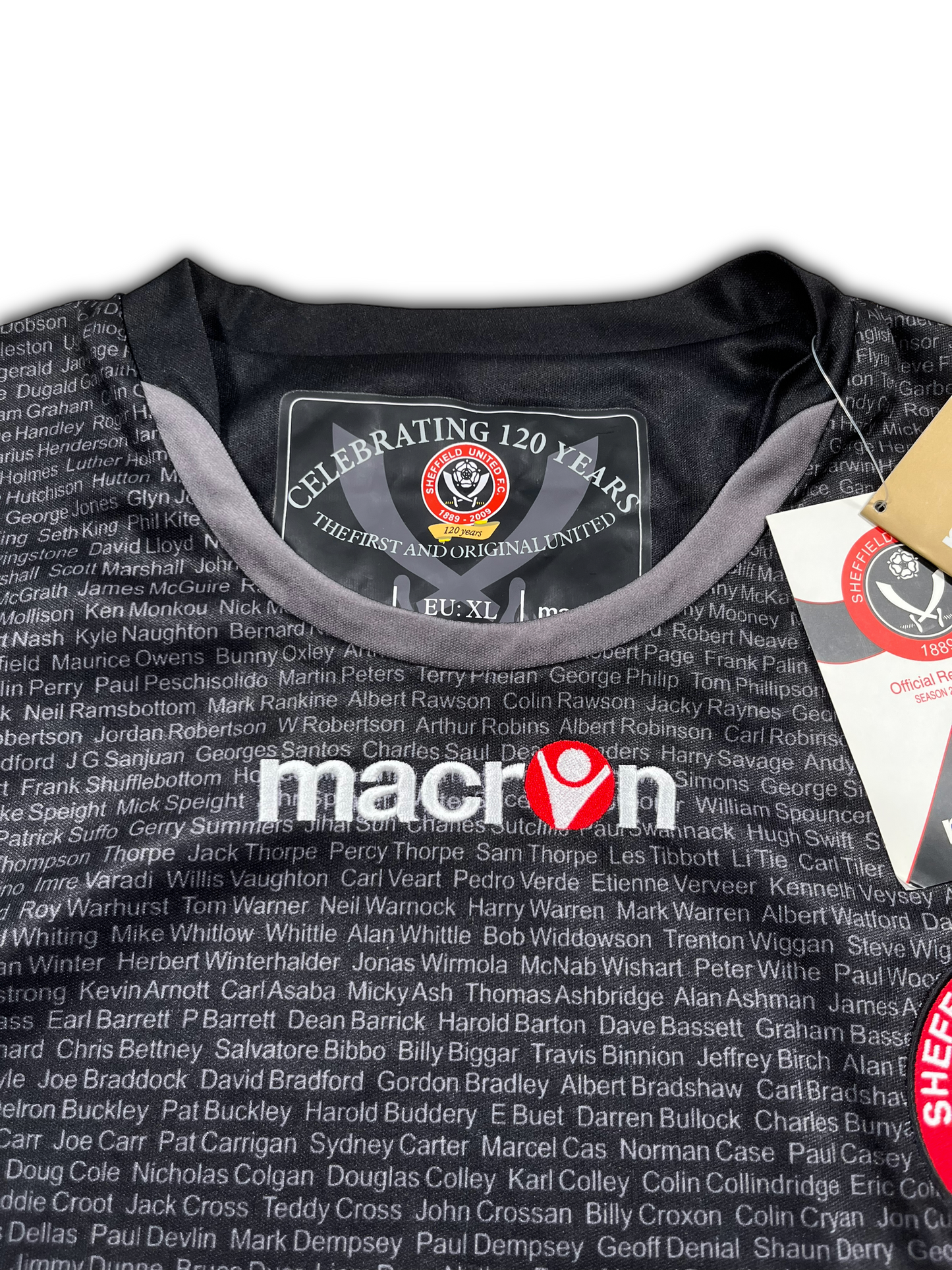 Macron Sheffield United 2009/10 Drittes Trikot (XL)