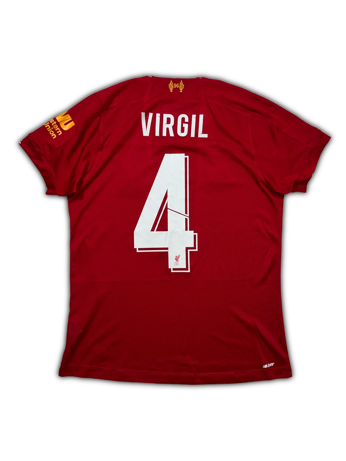 New Balance Liverpool #4 Virgil Van Dijk 2019/20 Heimtrikot (S)