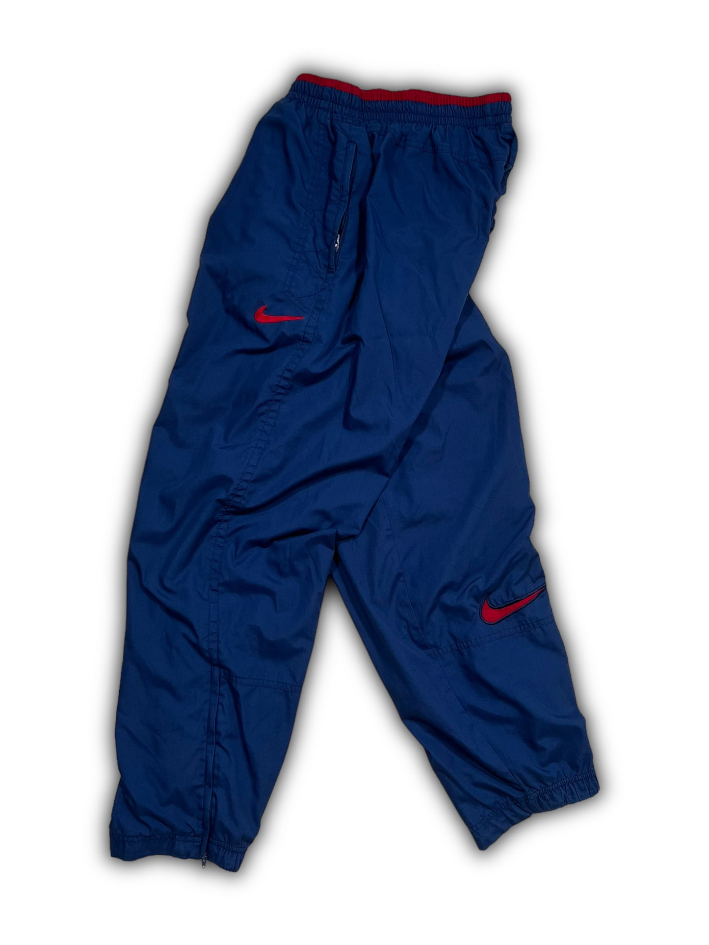 Nike Vintage 90er Fallschirm-Trainingshose (L)