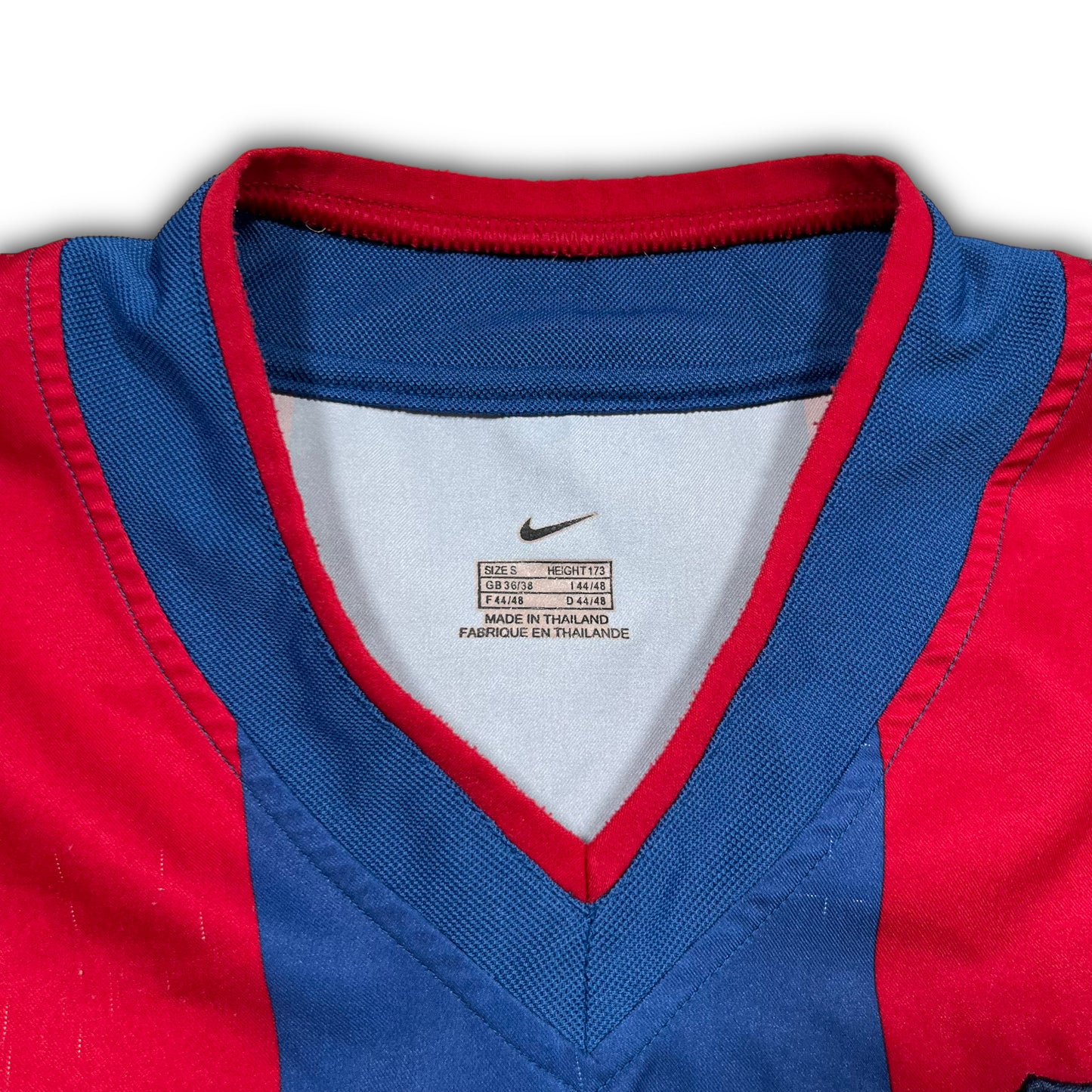 Nike Barcelona 2002/03 Home Kit Trikot Trikot (S)