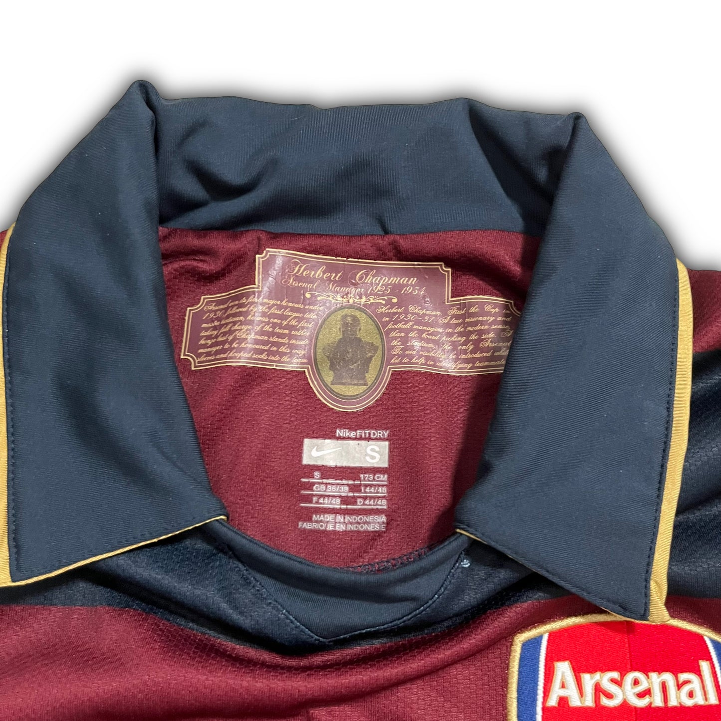 Nike Arsenal Vintage 2007/08 Drittes Trikot (S)