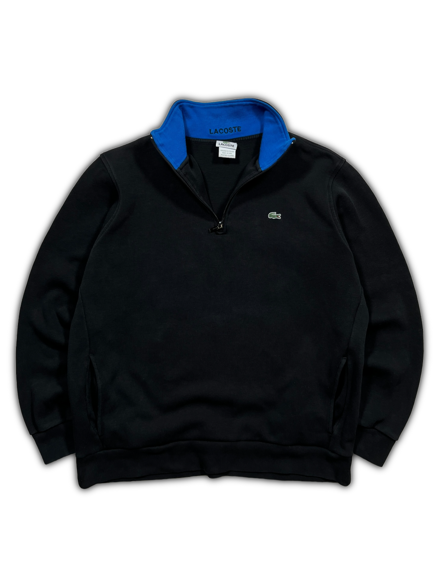 Lacoste Pullover mit halbem Reißverschluss (L)