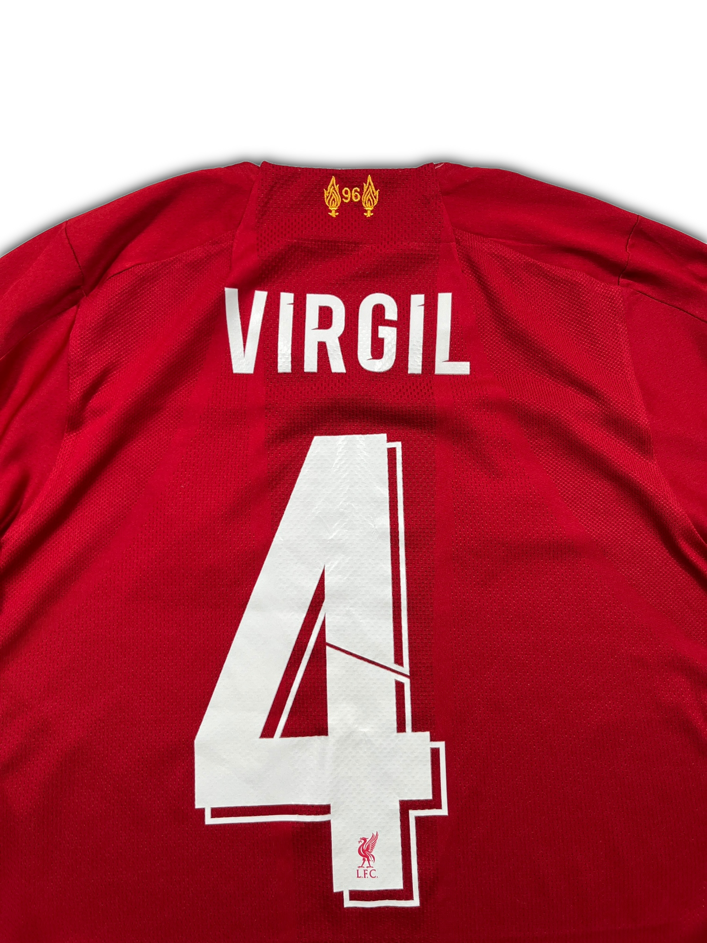 New Balance Liverpool #4 Virgil Van Dijk 2019/20 Heimtrikot (S)