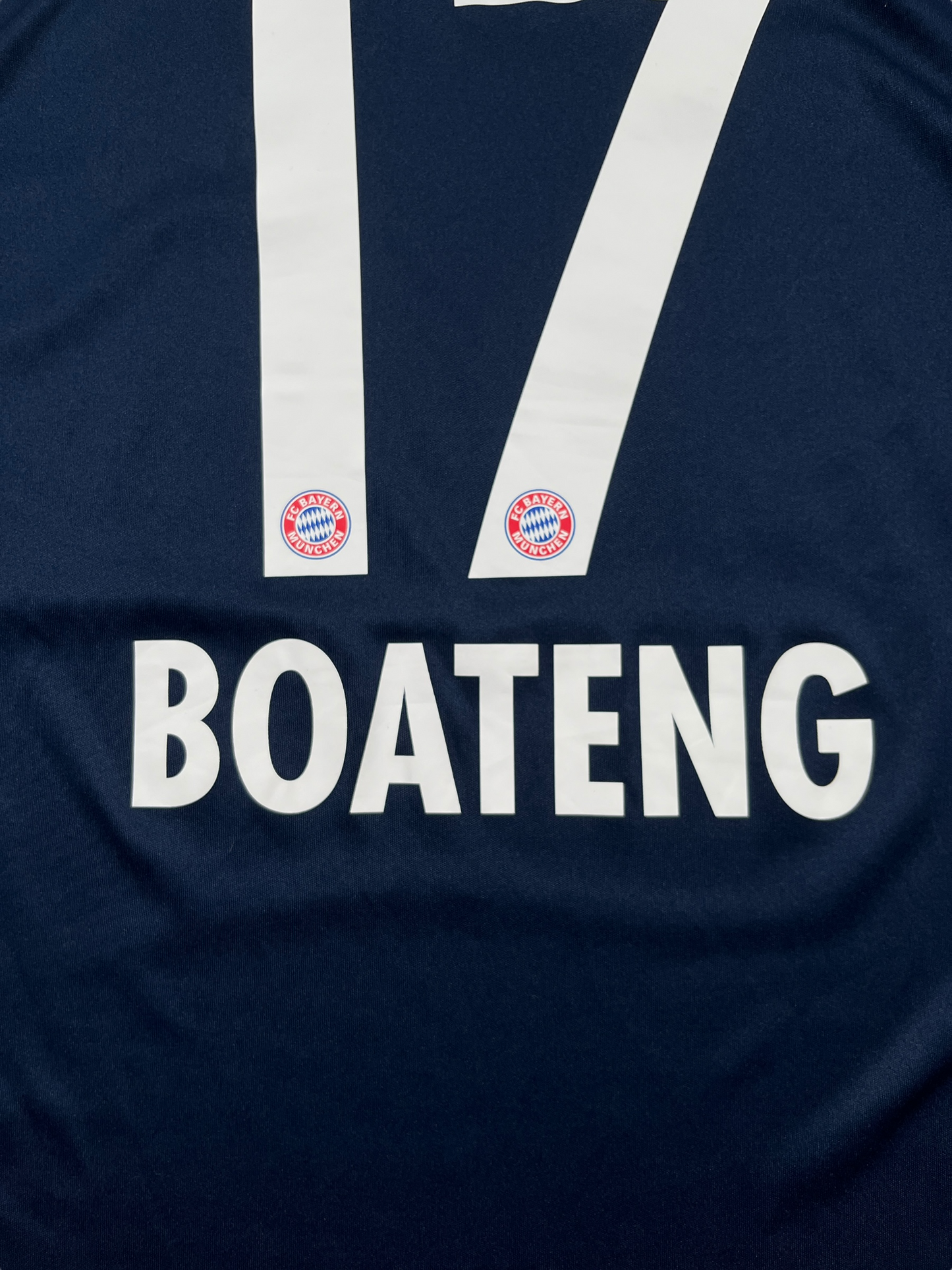 Adidas Bayern München #17 Boateng 2017/18 Auswärtstrikot (S)