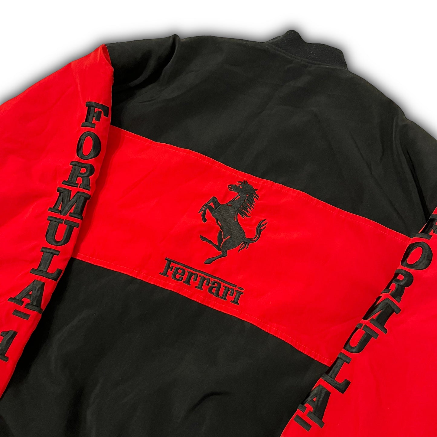 Vintage Ferrari Formel 1 Racing Schumacher 2001 Jacke (XL)