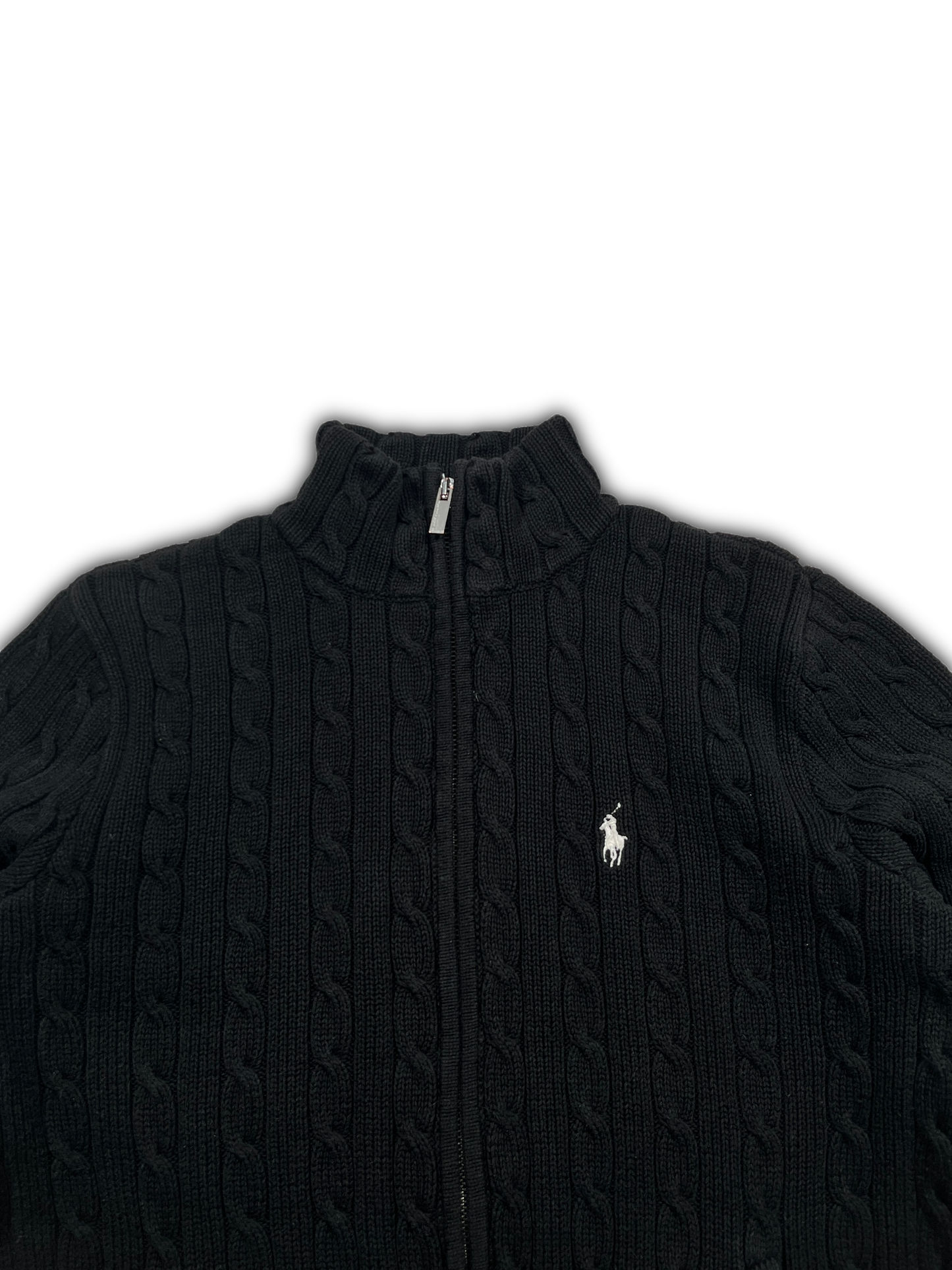 Polo Ralph Lauren Strickpullover mit Reißverschluss (M)