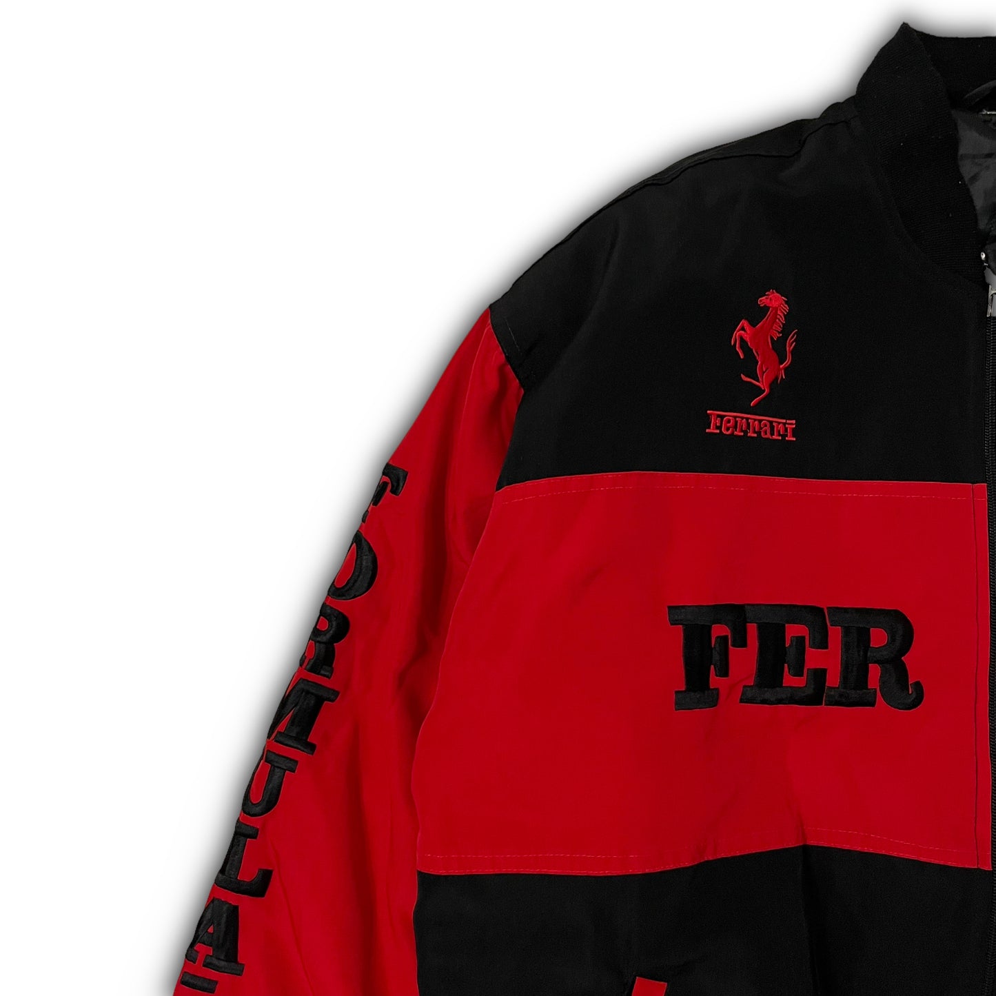 Vintage Ferrari Formel 1 Racing Schumacher 2001 Jacke (XL)