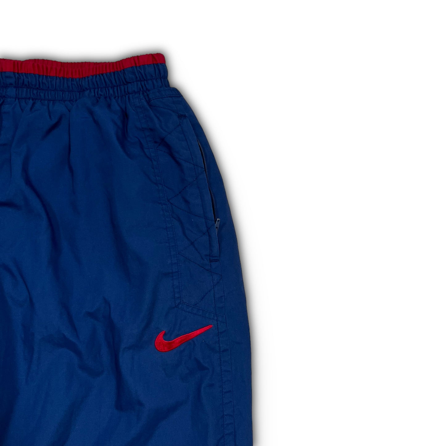 Nike Vintage 90er Fallschirm-Trainingshose (L)