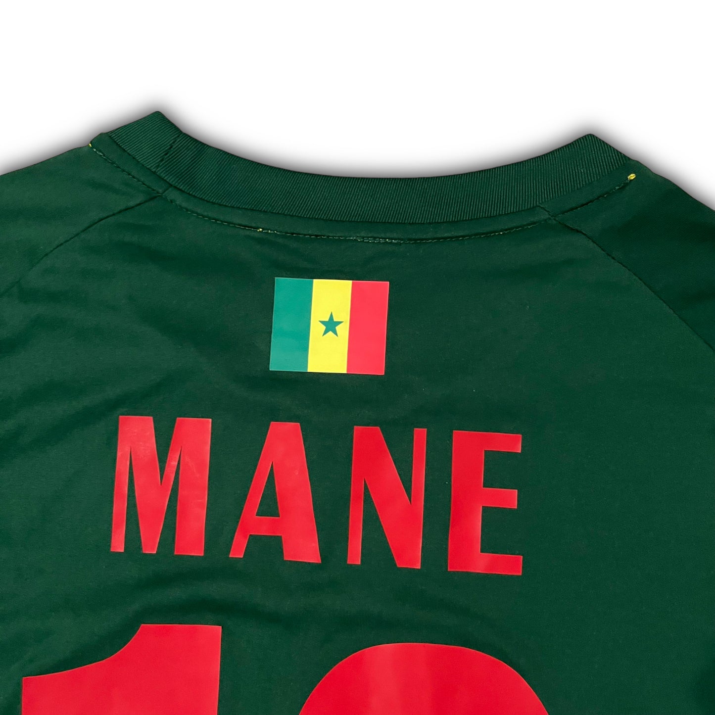 Senegal #10 Sadio Mané 2017 Auswärtstrikot Trikot (L)