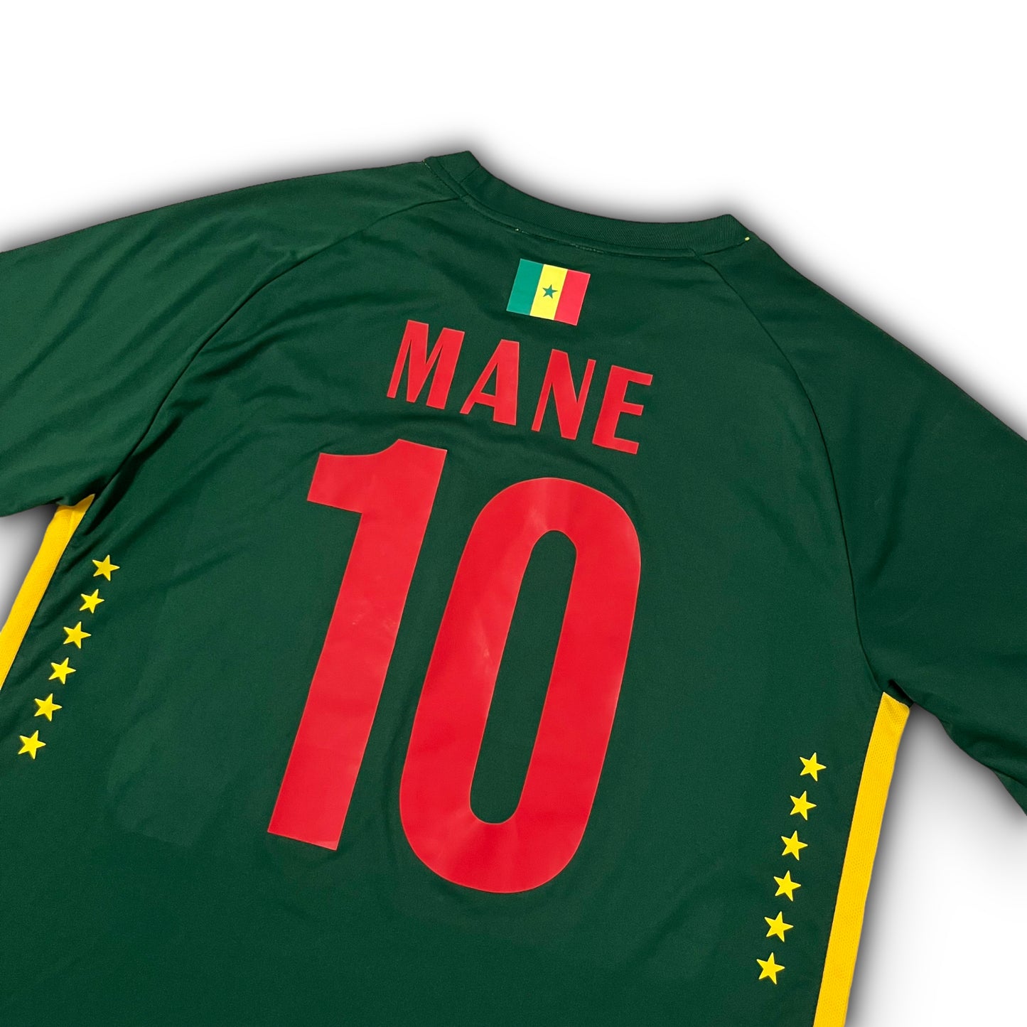 Senegal #10 Sadio Mané 2017 Auswärtstrikot Trikot (L)