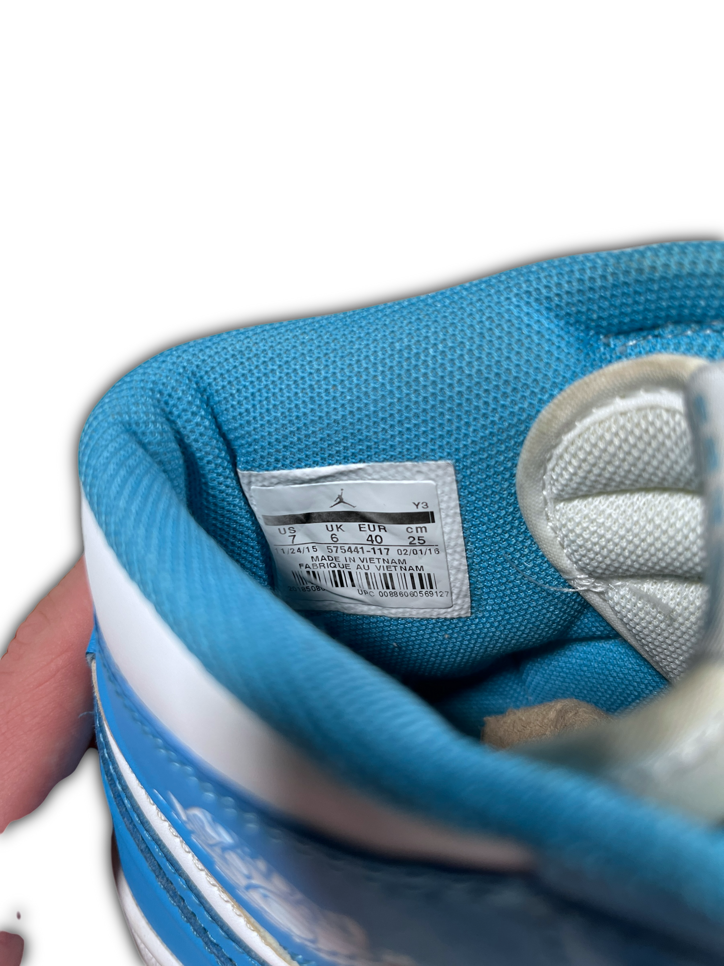 Jordan 1 Retro High OG „UNC“ (EU 40)