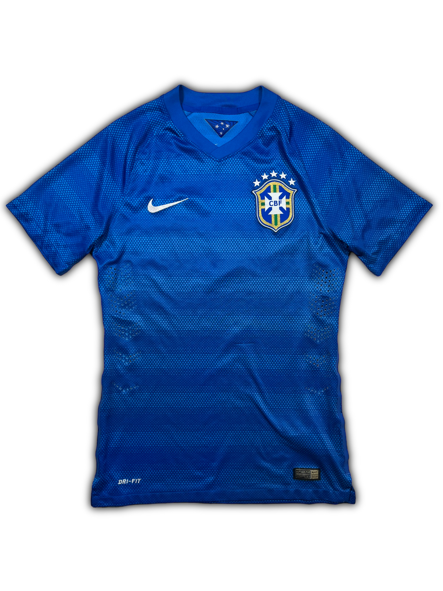 Nike Brasilien 2014/15 Auswärts-WM-Trikot (S)