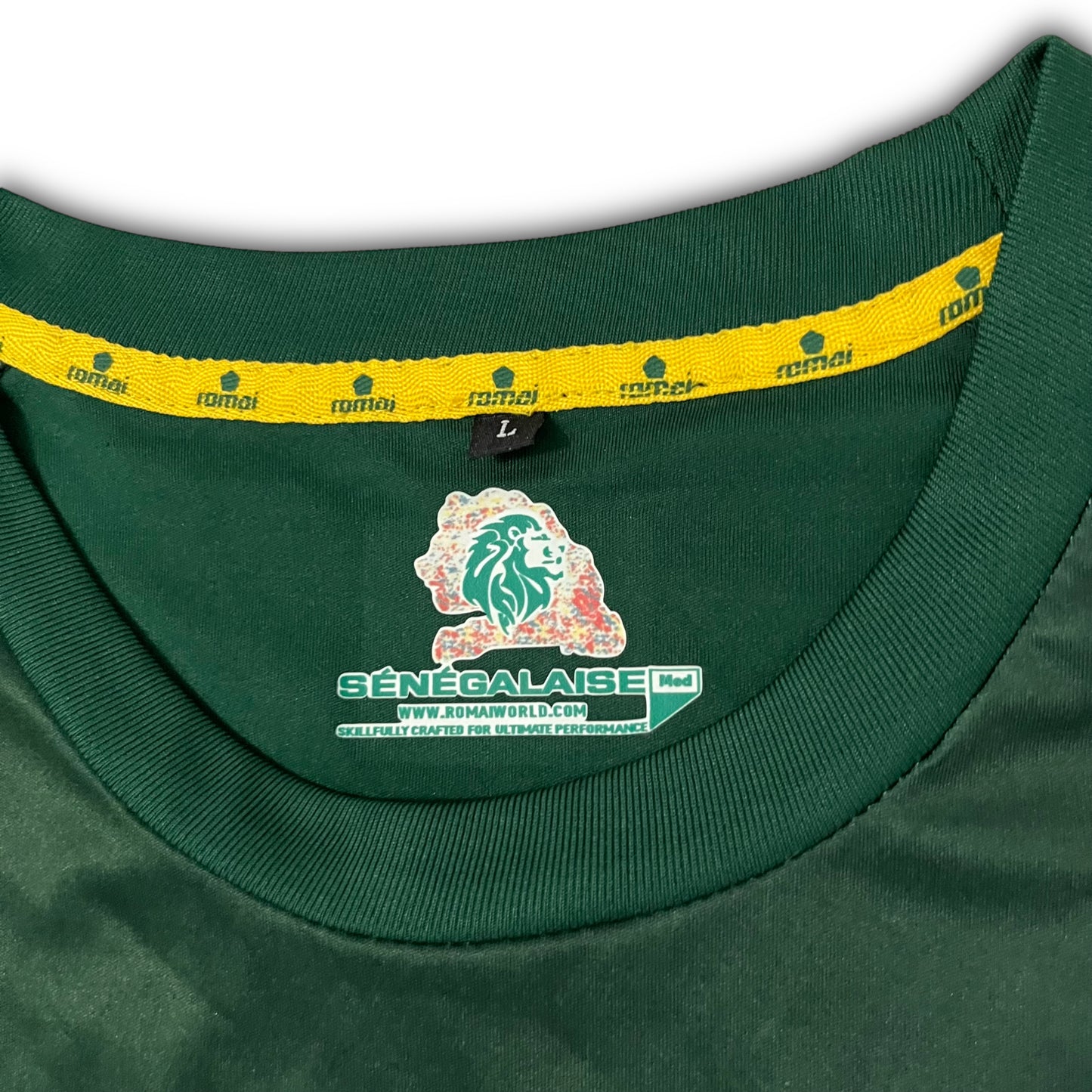Senegal #10 Sadio Mané 2017 Auswärtstrikot Trikot (L)