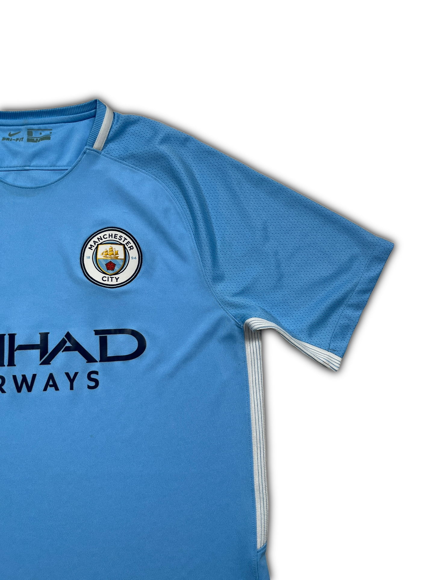 Nike Manchester City 2017/18 Home Jersey (L)