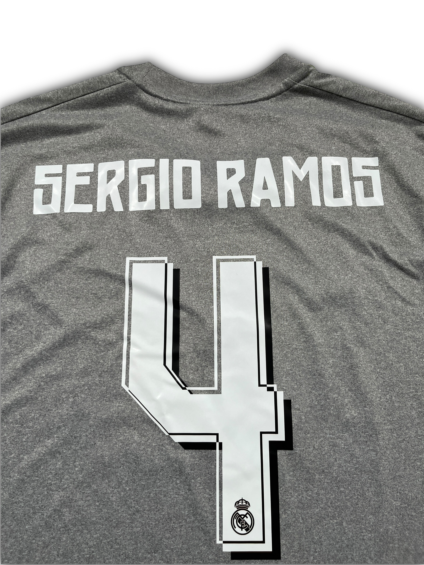 Adidas Real Madrid #4 Sergio Ramos 2015/16 Away Jersey (XL)