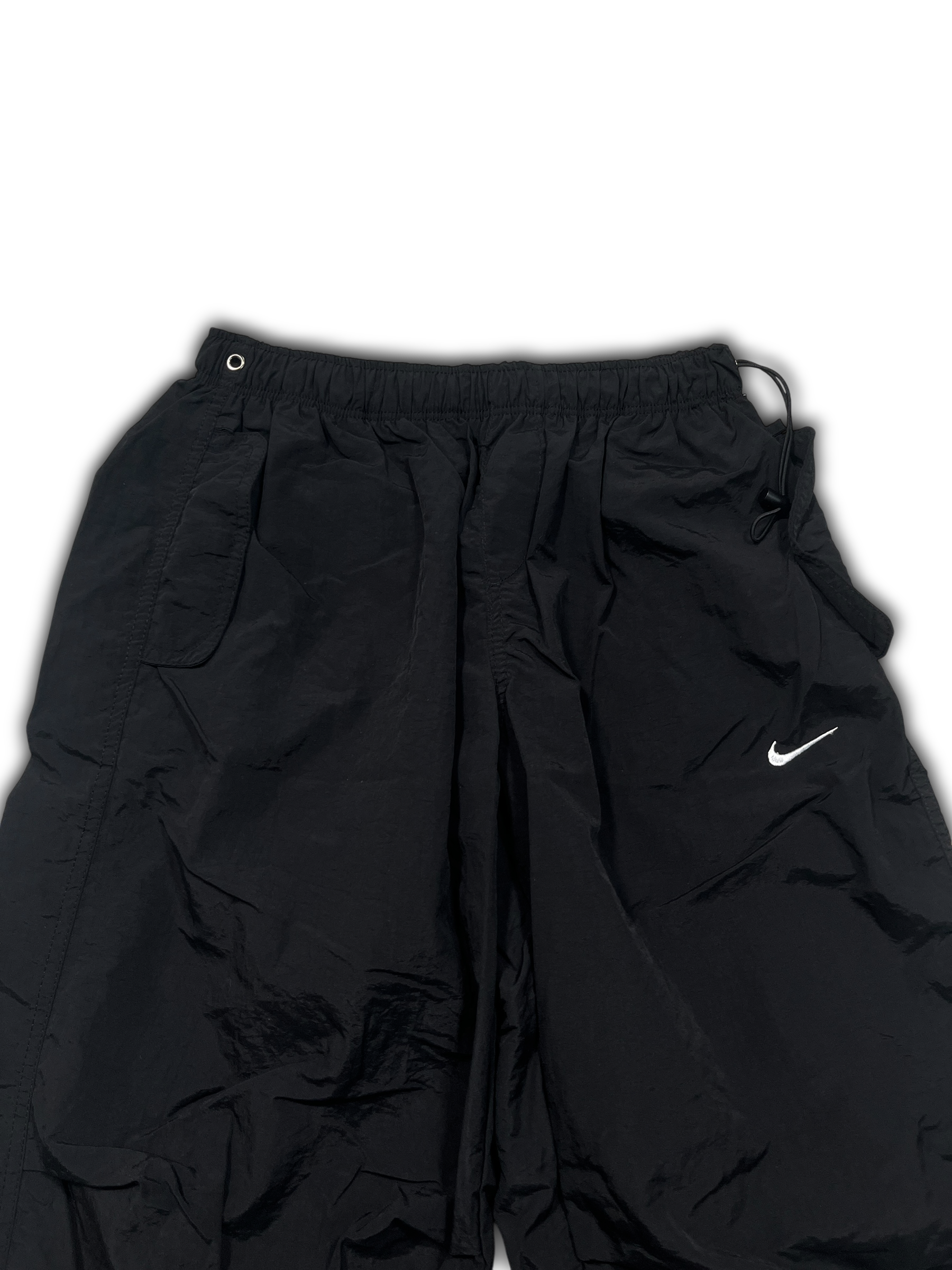 Nike Parachute Track Pants (M)-Taka Vintage