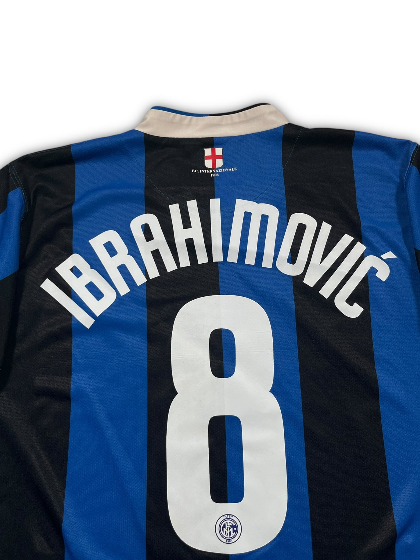 Nike Inter Milan #8 Ibrahimović 2006/07 Home Jersey (L)