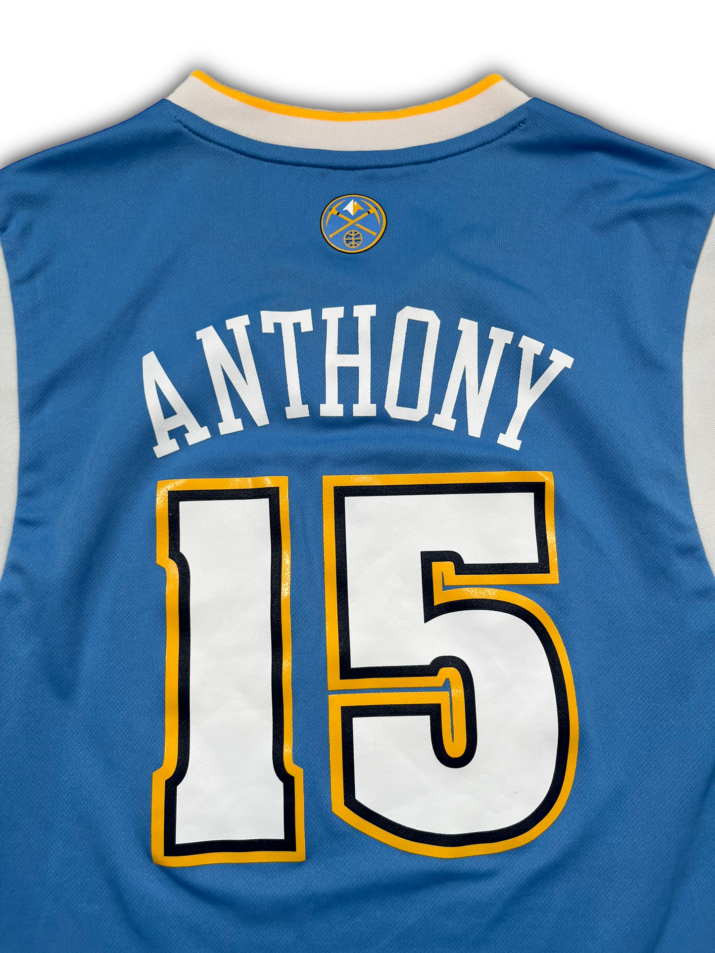 Adidas Denver Nuggets #15 Carmelo Anthony NBA Jersey (S)