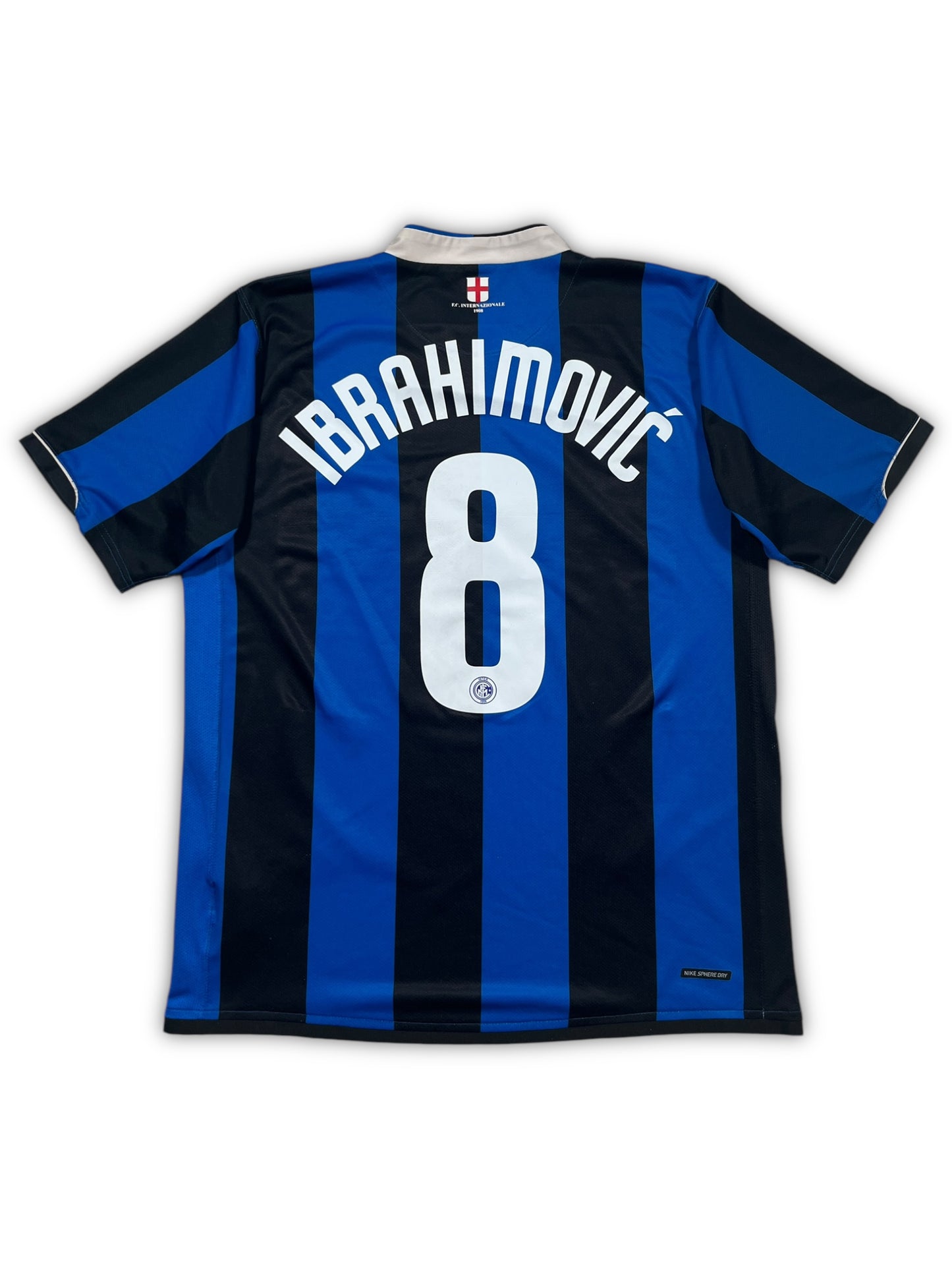 Nike Inter Milan #8 Ibrahimović 2006/07 Home Jersey (L)