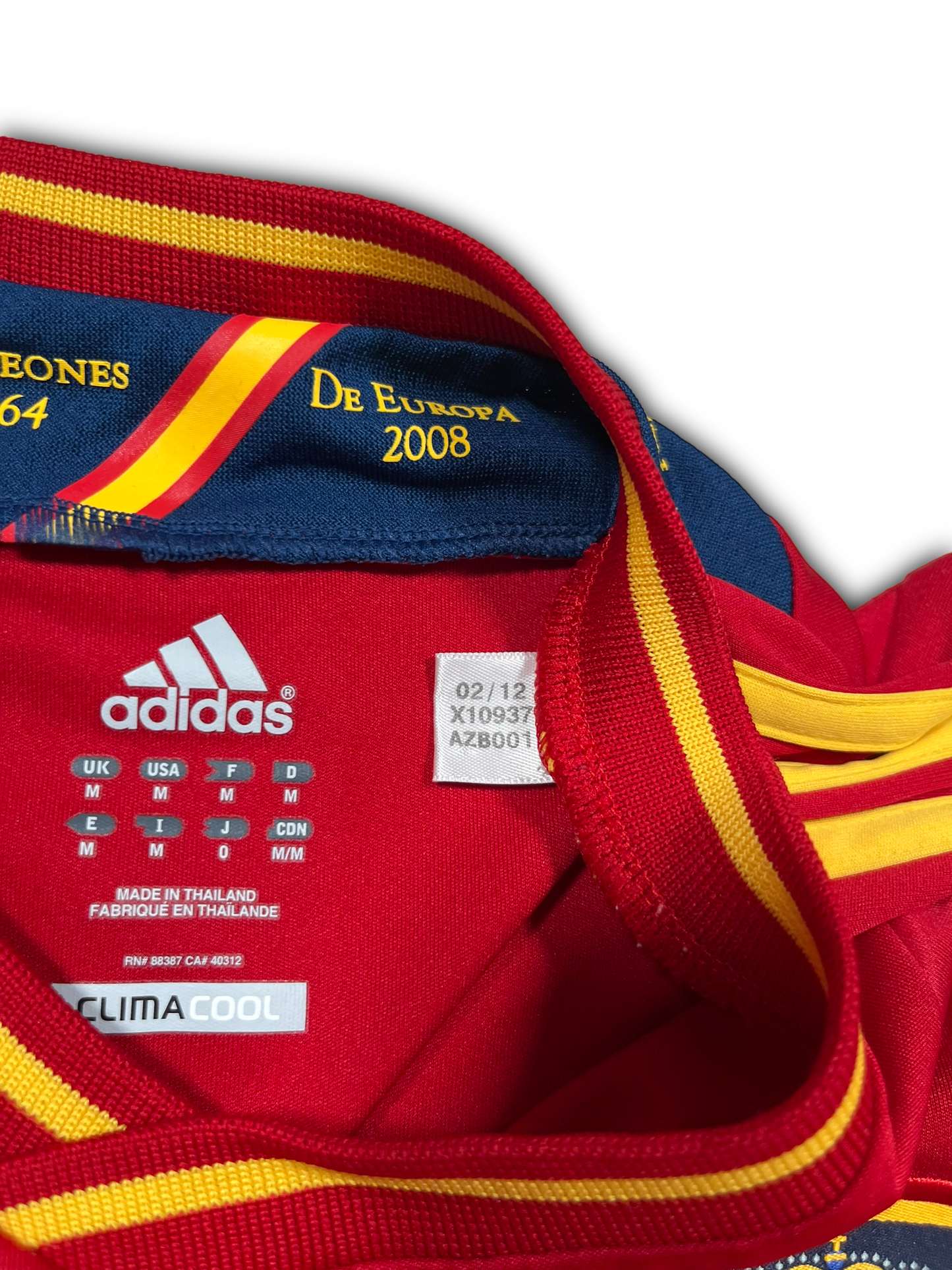 Adidas Spain 2012/13 Home Jersey (M)