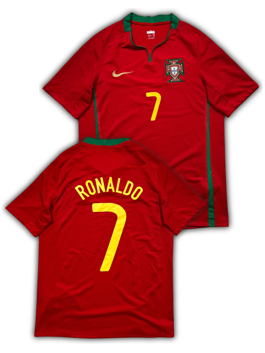 Nike Portugal #7 Ronaldo 2008-10 Jersey (S)