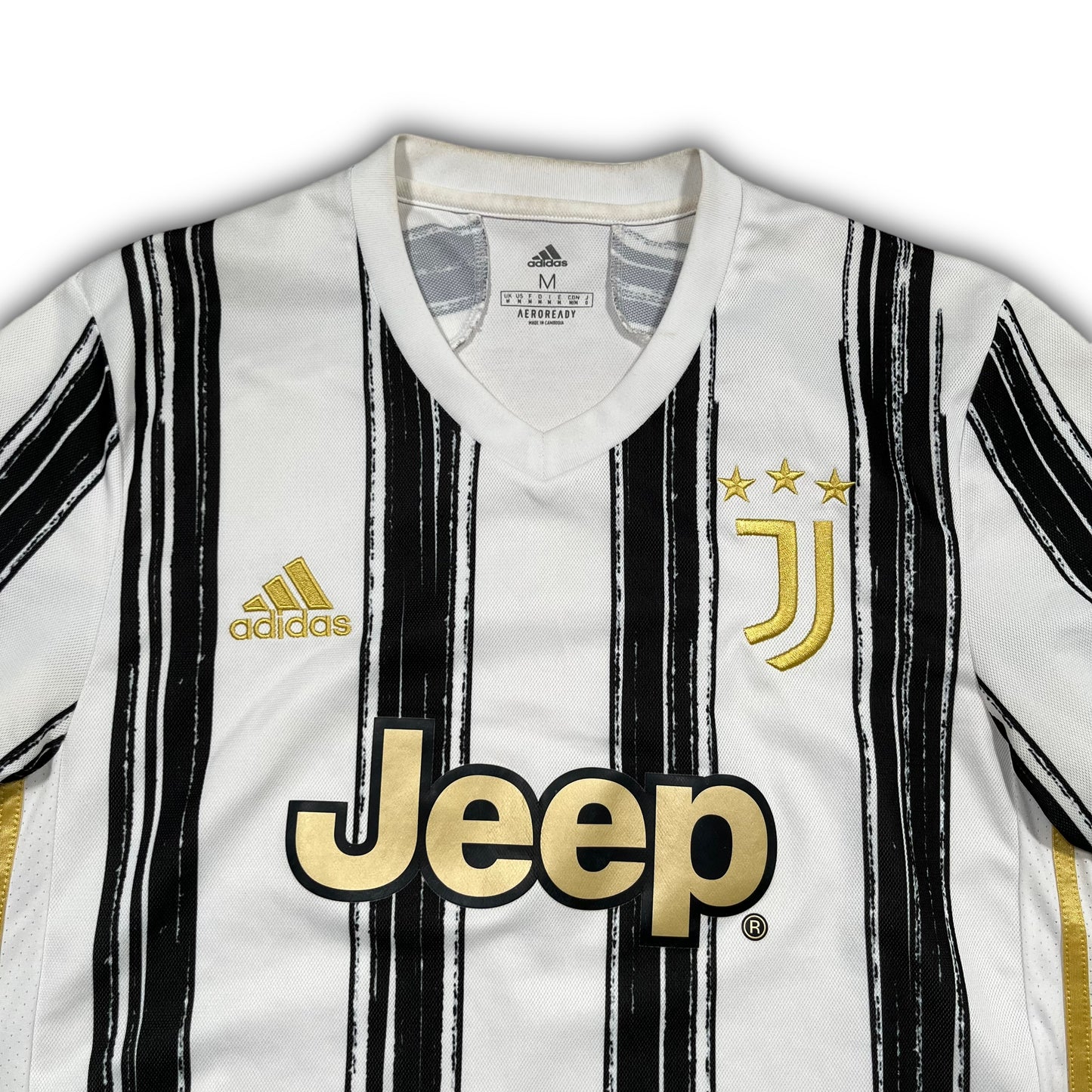 Adidas Juventus 2020/21 Home Kit Trikot Jersey (M)