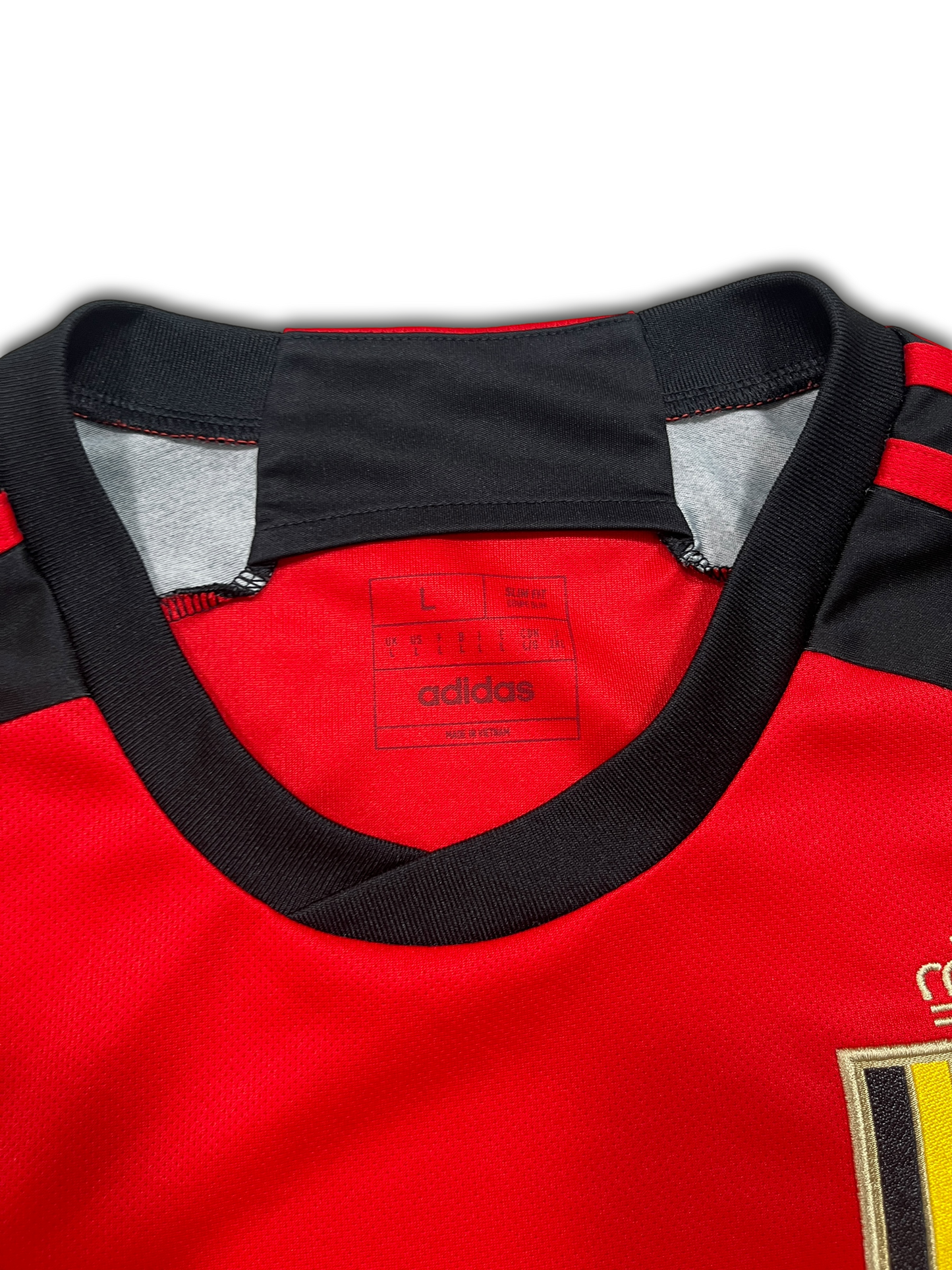 Adidas Belgium 2022 World Cup Home Jersey (L)