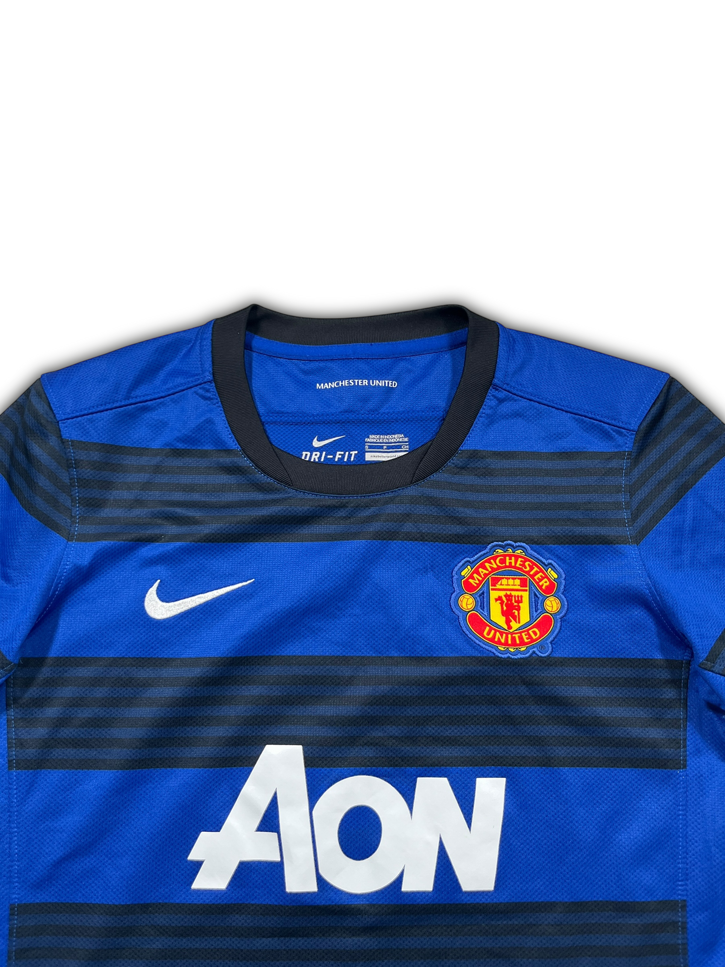 Nike Man United #4 Jones 2011/12 Away Jersey (S)