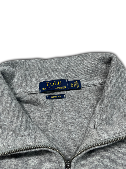Polo Ralph Lauren Quarter-Zip Sweater (XL)-Taka Vintage