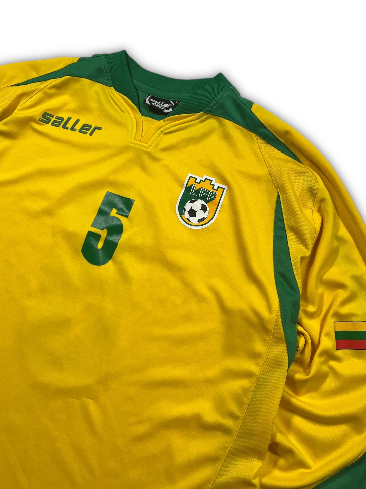 Saller Lithuania 2006/07 Home Jersey (L)