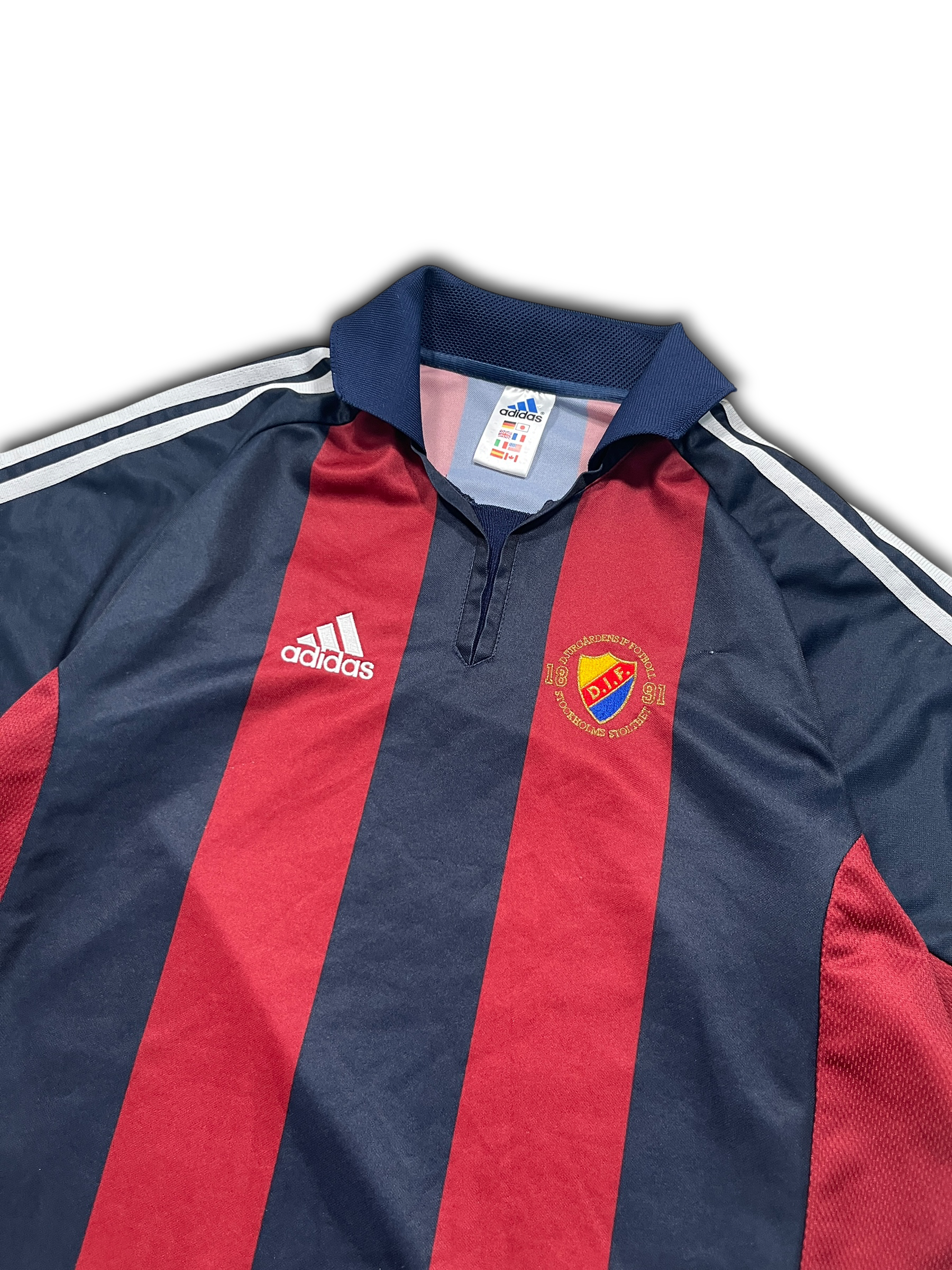 Adidas Djurgardens IF 2002/03 Away Jersey (M)-Taka Vintage