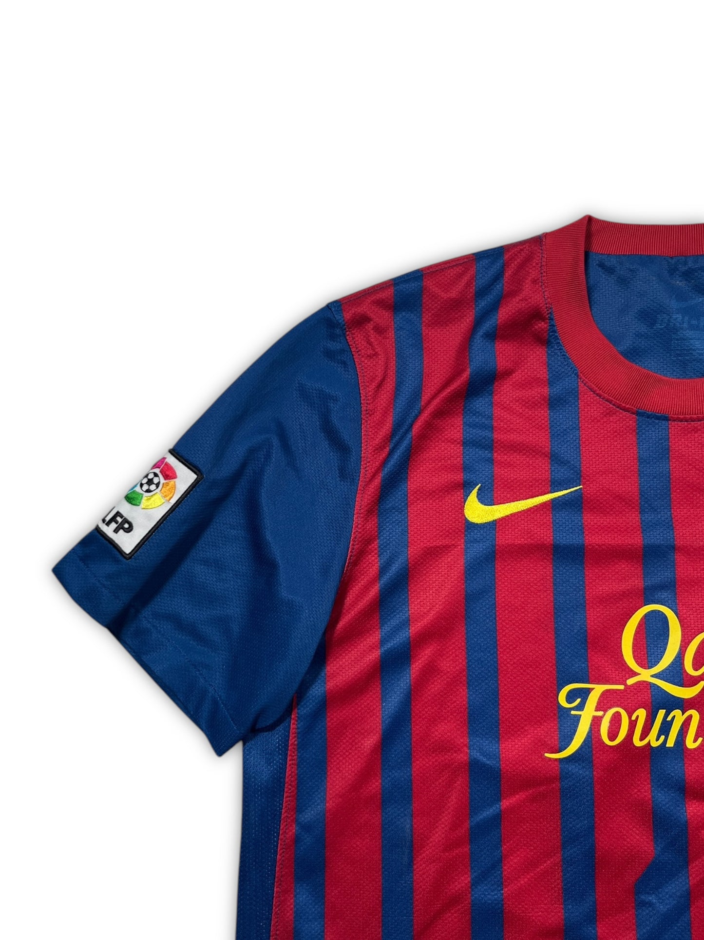 Nike Barcelona #6 Xavi 2011/12 Home Jersey (L)