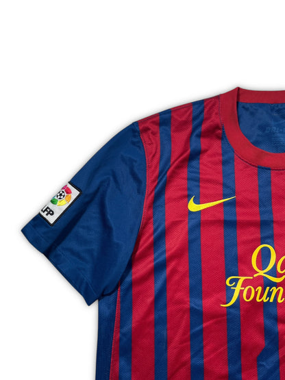 Nike Barcelona #6 Xavi 2011/12 Home Jersey (L)
