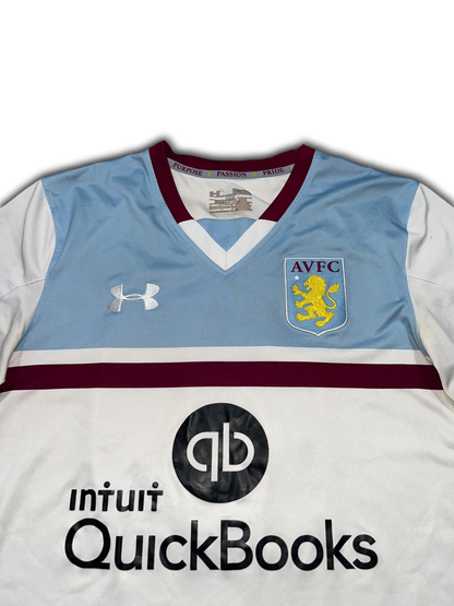 Under Armour Aston Villa #10 Grealish 2016/17 Away Jersey (M)